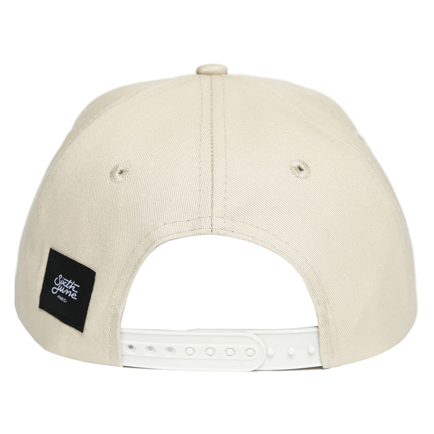Casquette logo Sixth June Beige - Image 9