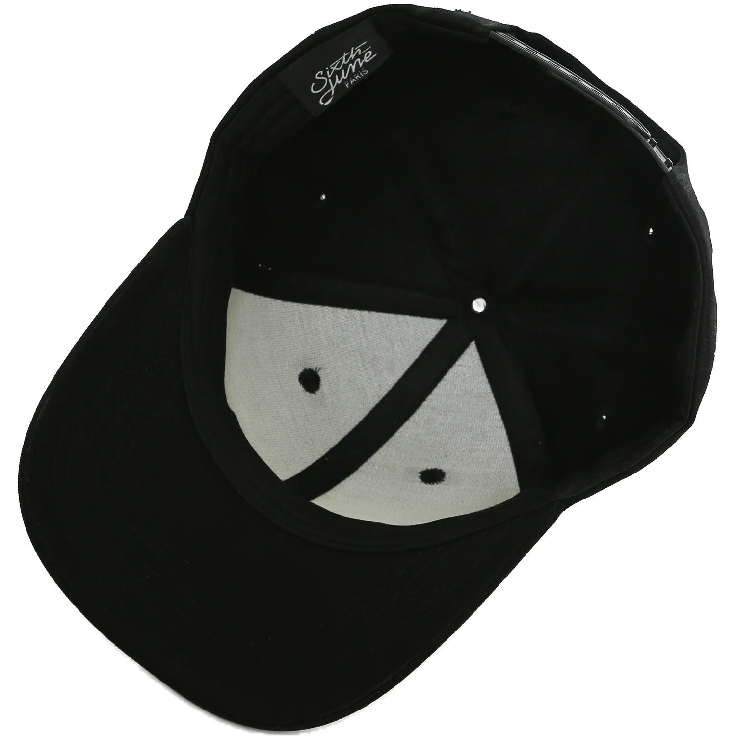 Casquette logo Sixth June Noir - Image 7
