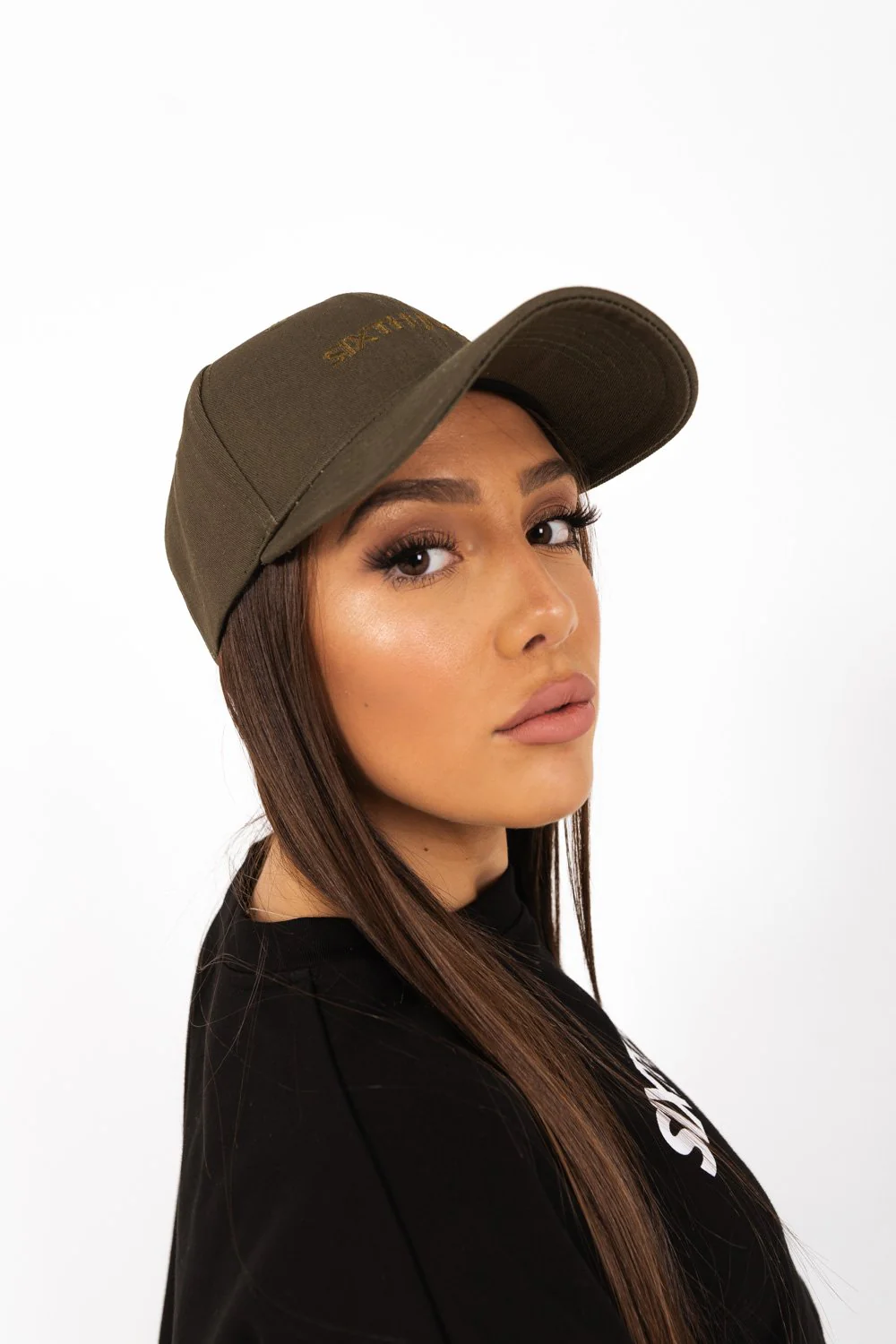 Casquette logo Sixth June Vert kaki - Image 6