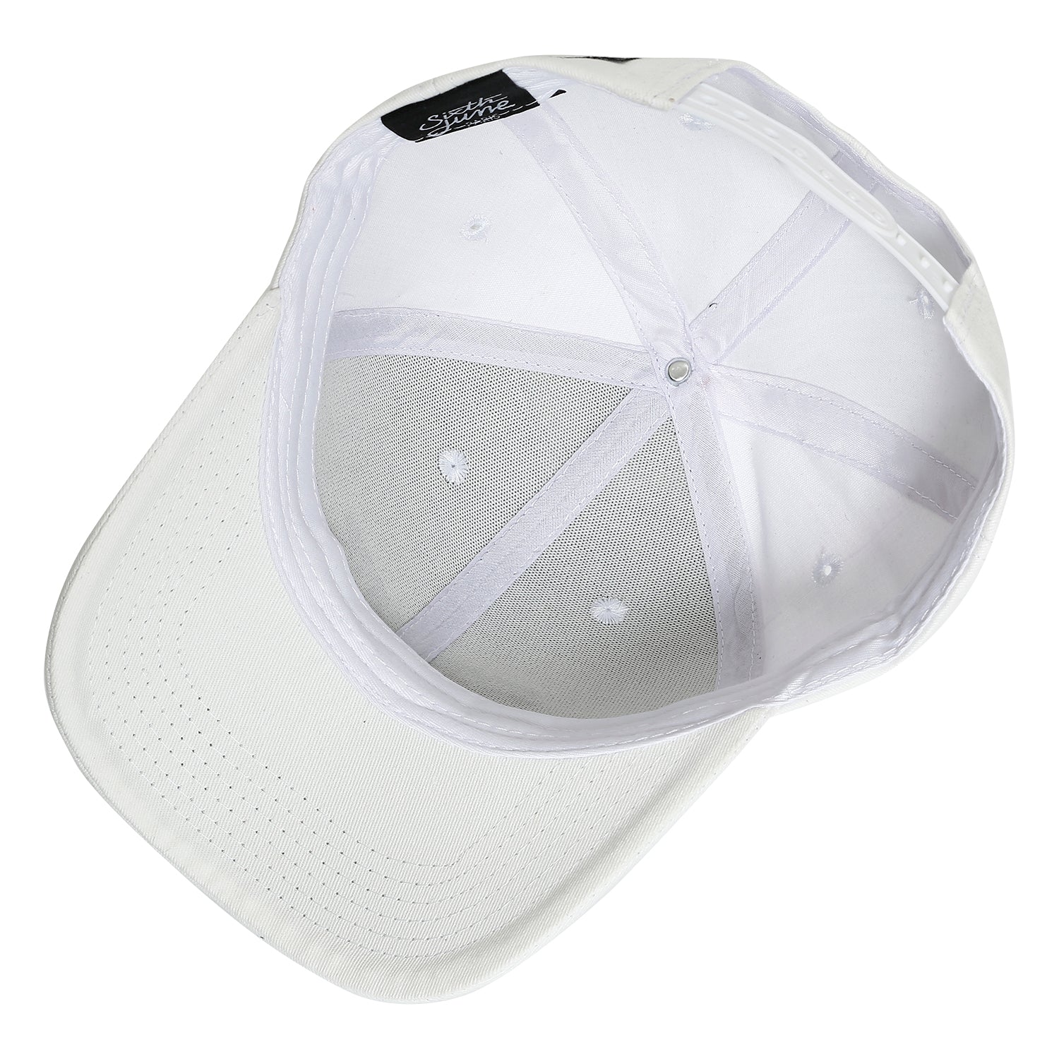 Casquette logo Sixth June blanc - Image 7