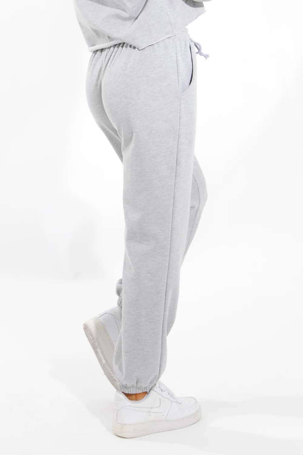 Pantalon Jogging logo gris - Image 3