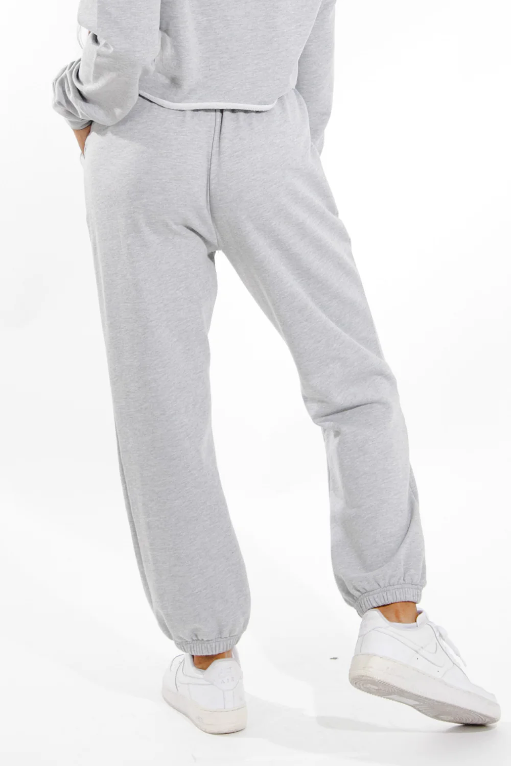 Pantalon Jogging logo gris - Image 4