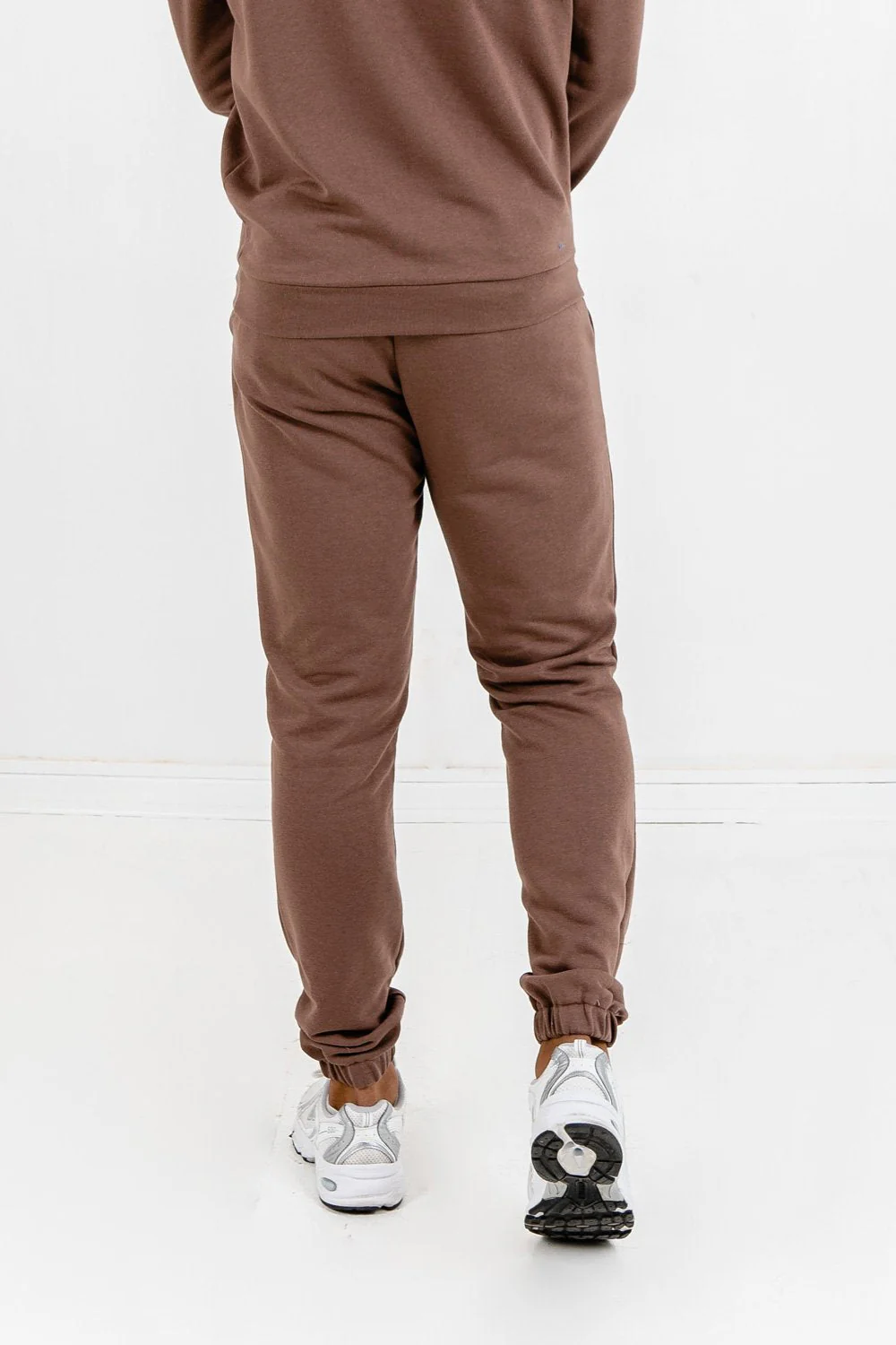 Jogging essential logo Marron - Image 5