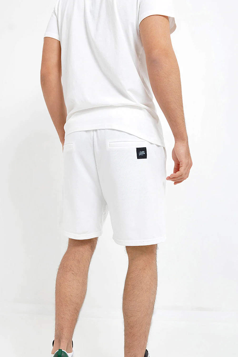 Short essential logo Blanc - Image 4