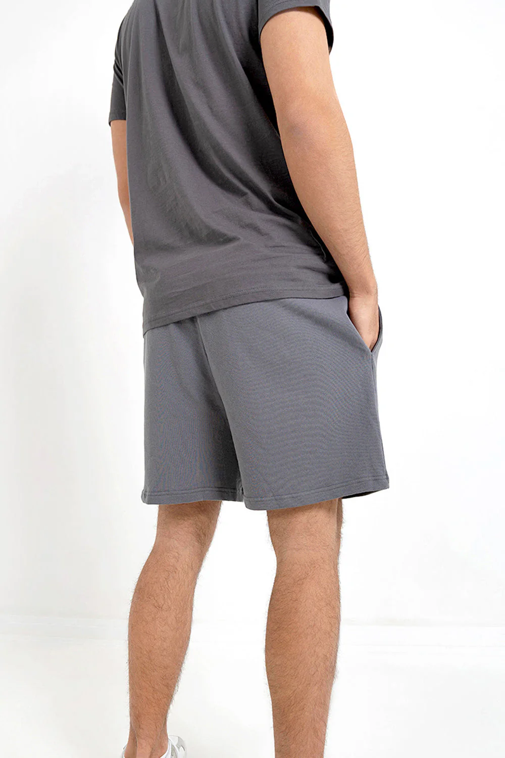 Short essential logo Gris foncé - Image 3
