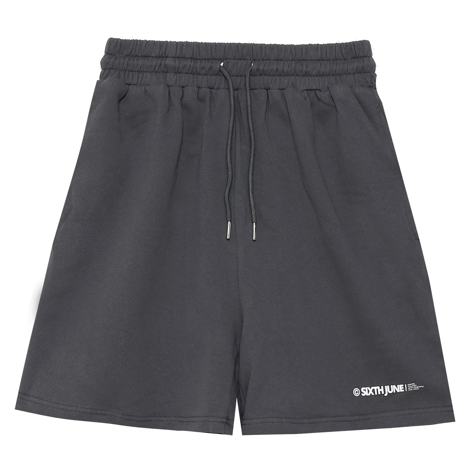 Short essential logo Gris foncé - Image 5