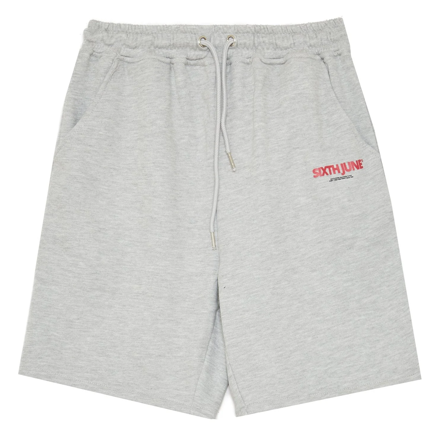 Short coton Gris - Image 2