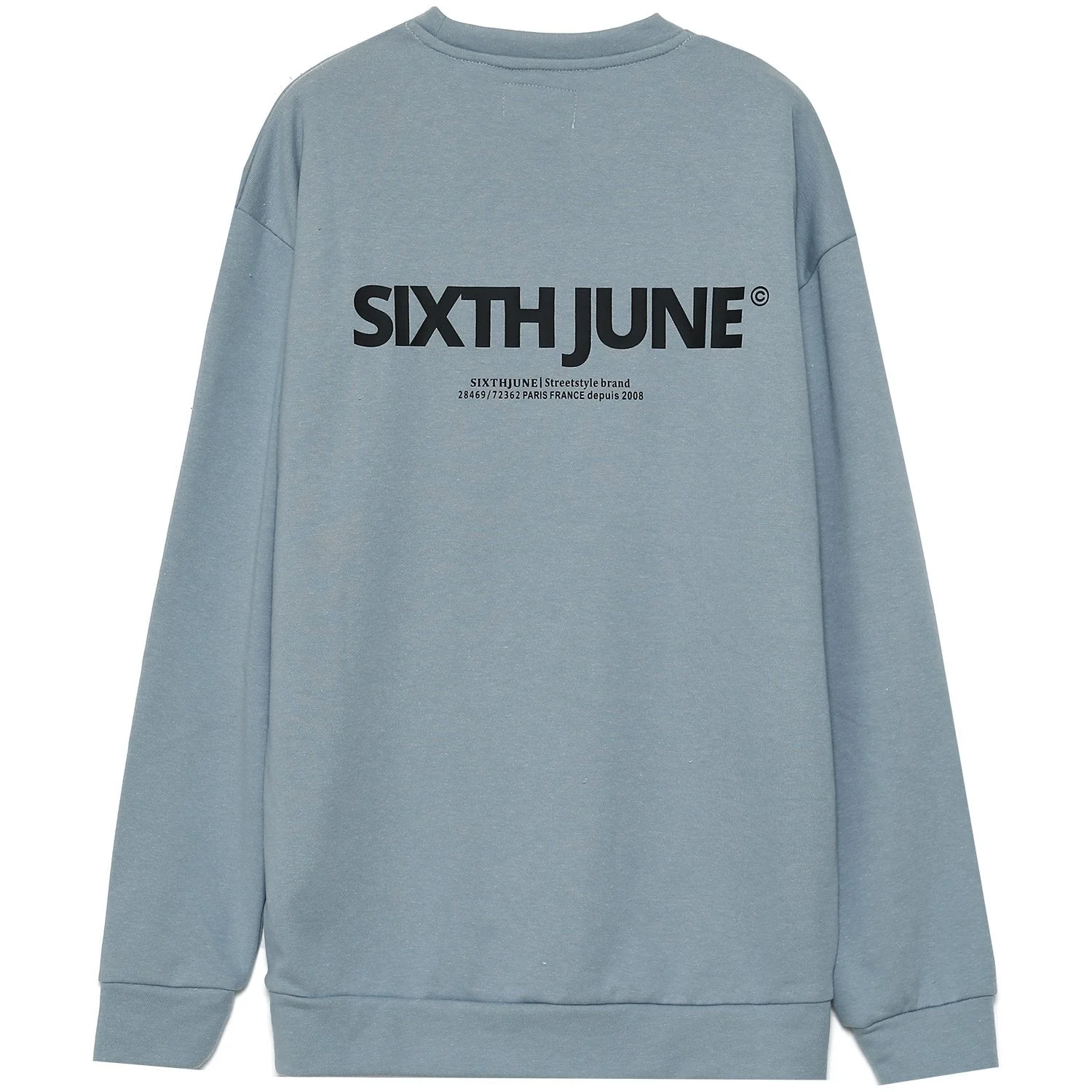 Sweatshirt logo confort Bleu - Image 6