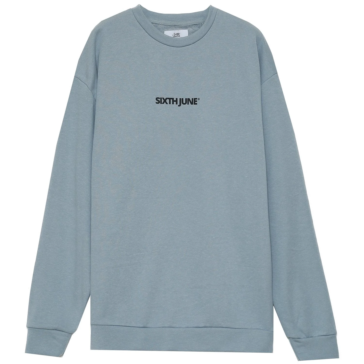Sweatshirt logo confort Bleu - Image 7