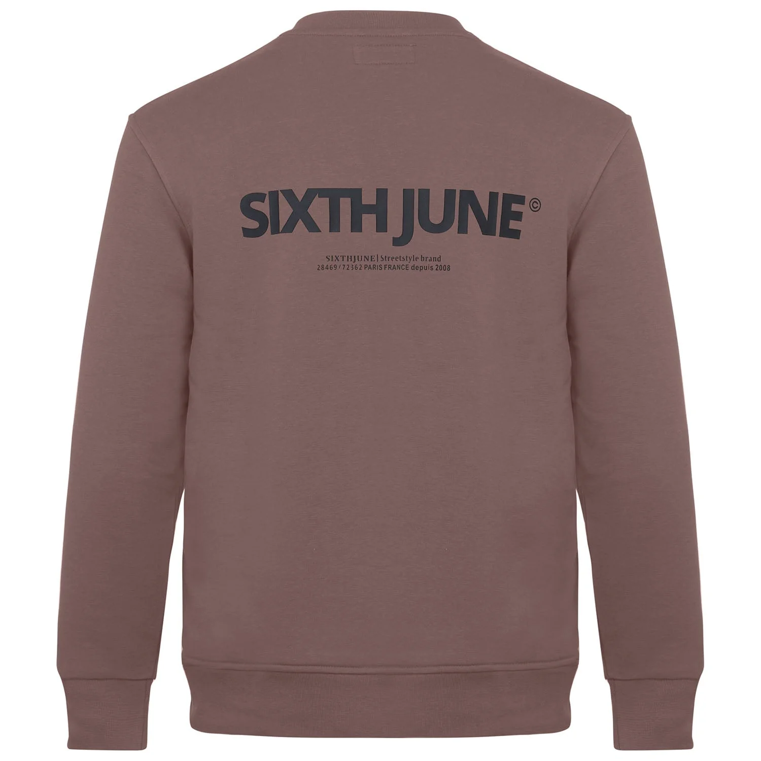 Sweatshirt logo confort Marron - Image 6