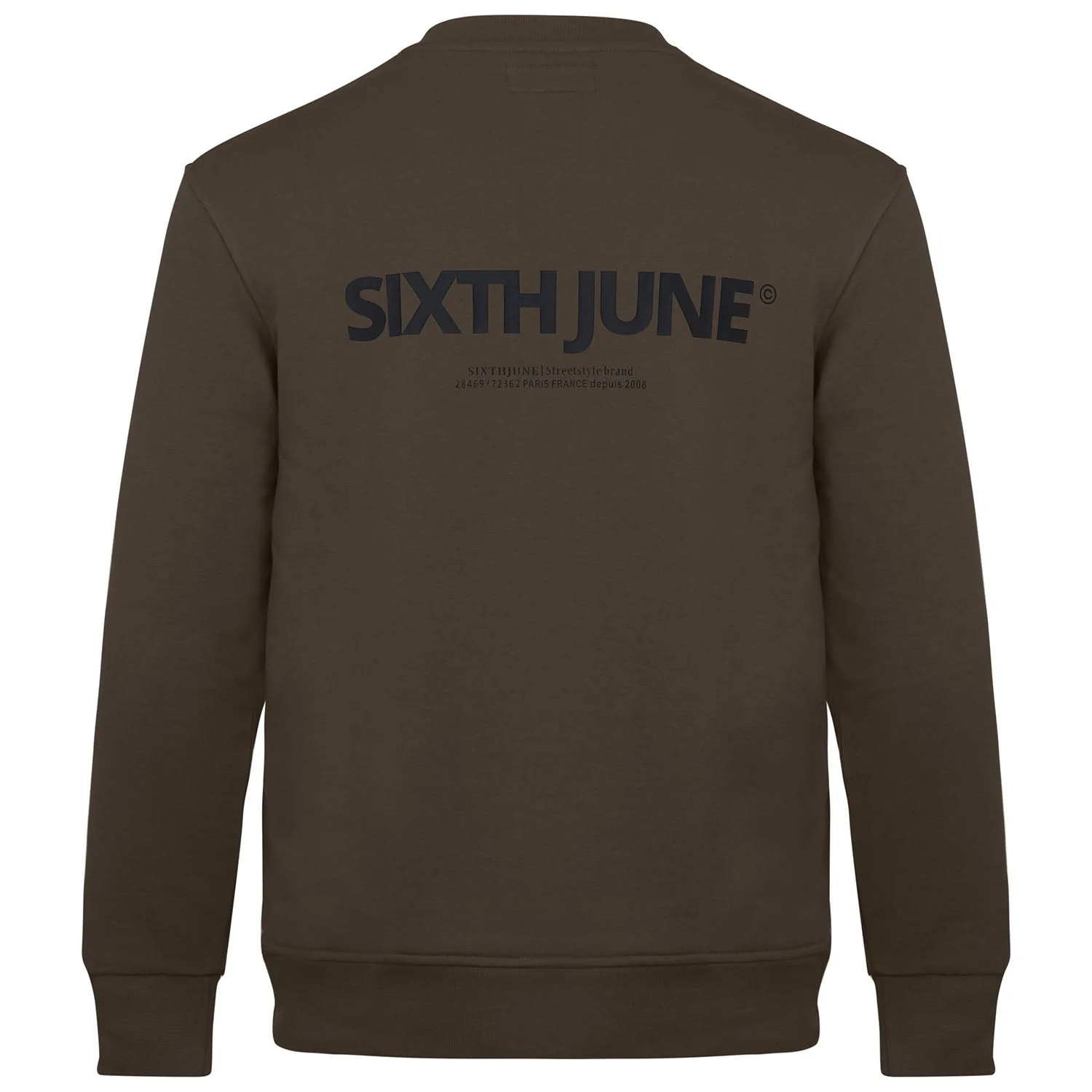 Sweatshirt logo confort Kaki - Image 6