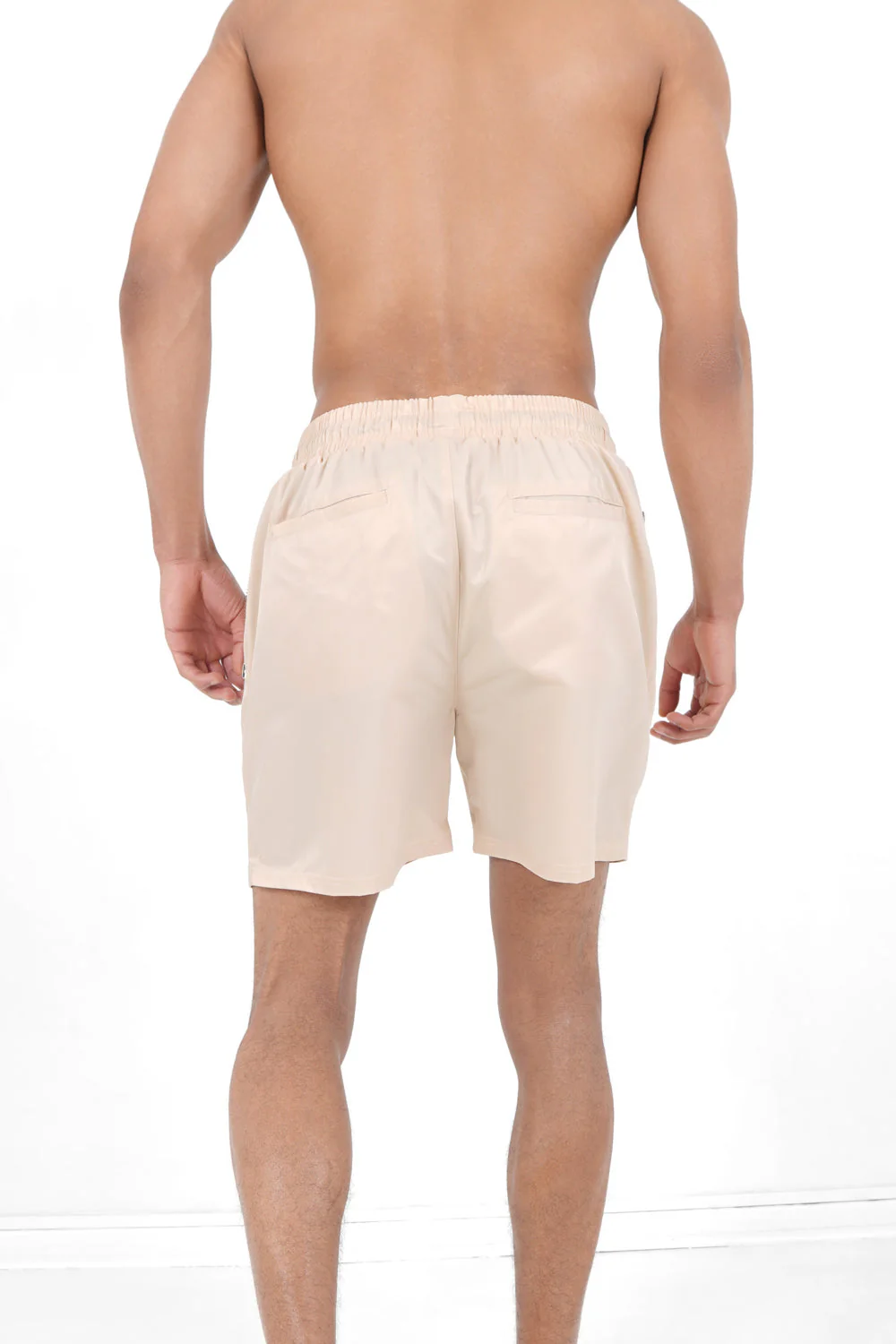 Short de bain poches Beige - Image 5