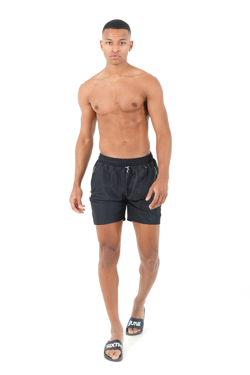 Short de bain poches Noir - Image 2