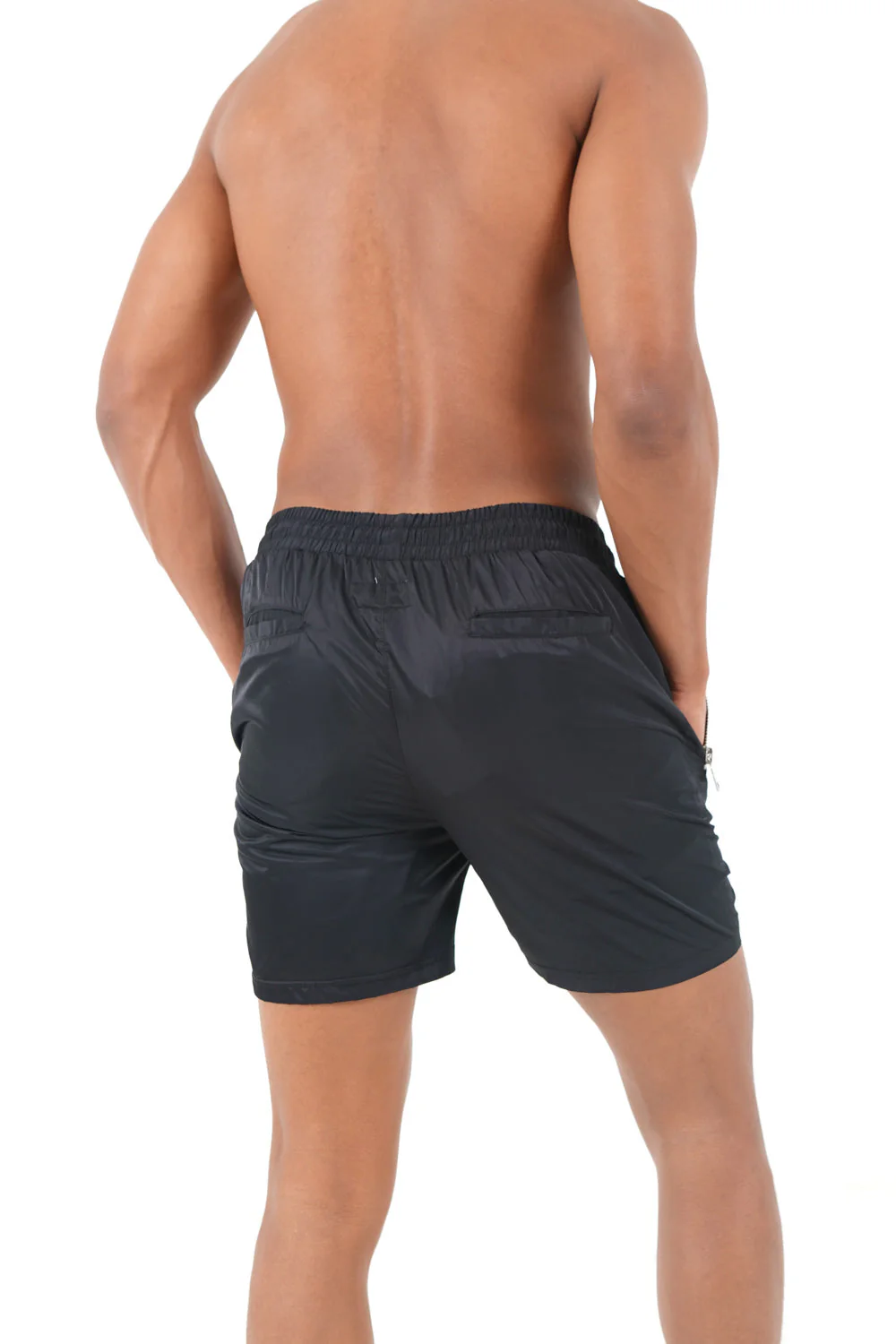 Short de bain poches Noir - Image 5