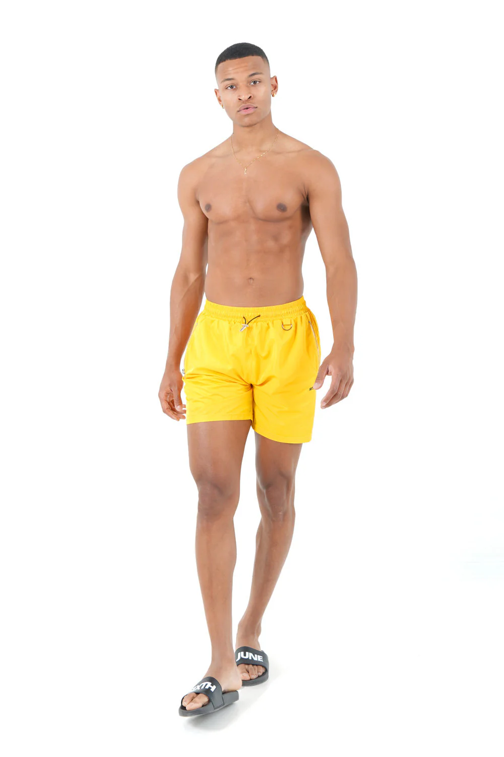 Short de bain poches Jaune - Image 2