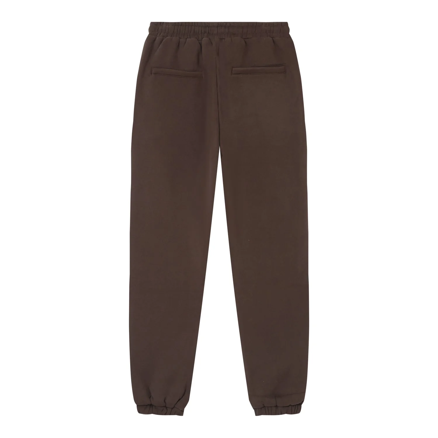Jogging molletonné surpiqûres Marron - Image 7
