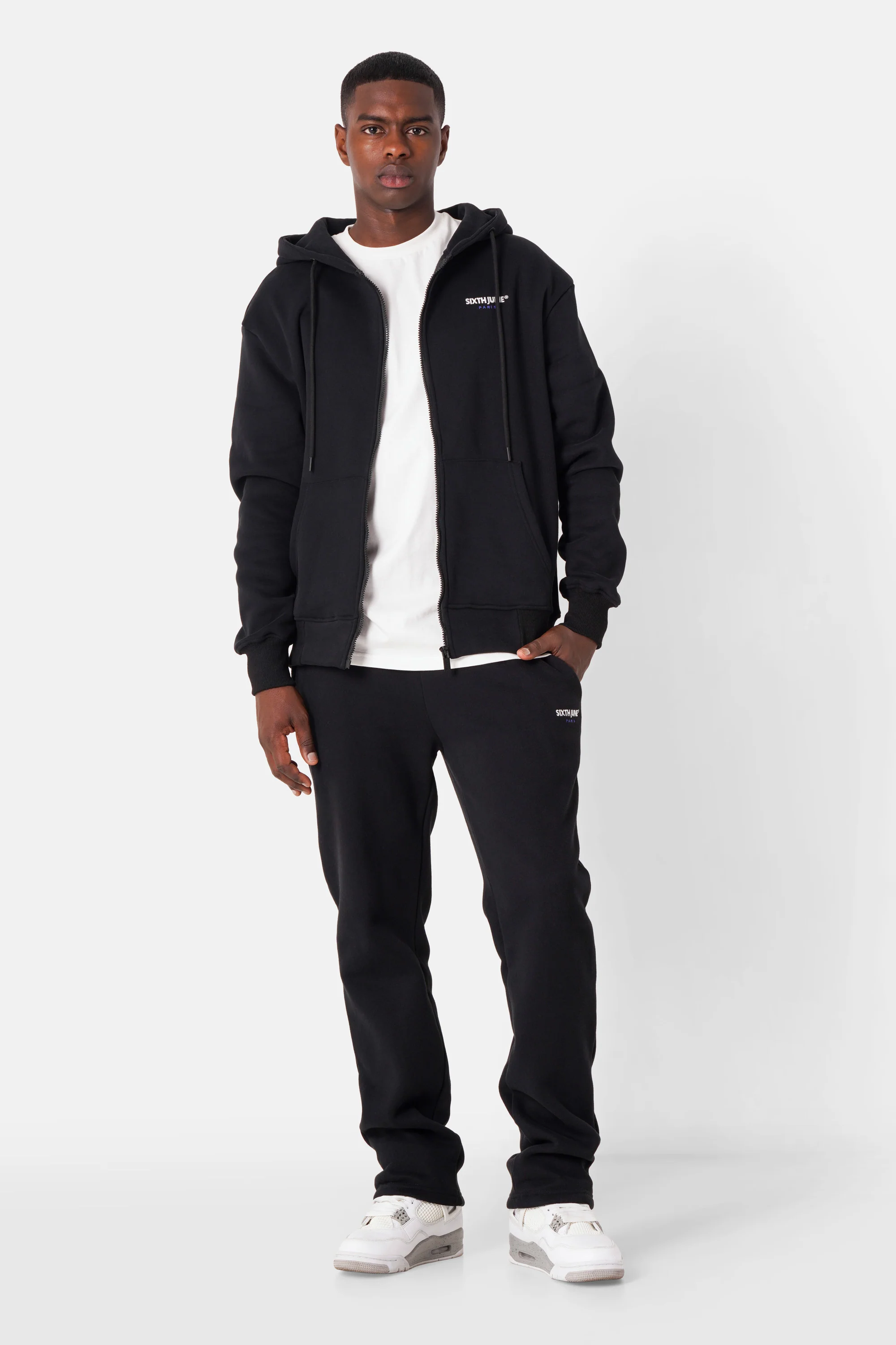ESSENTIEL logo zipper hoodie - Image 2