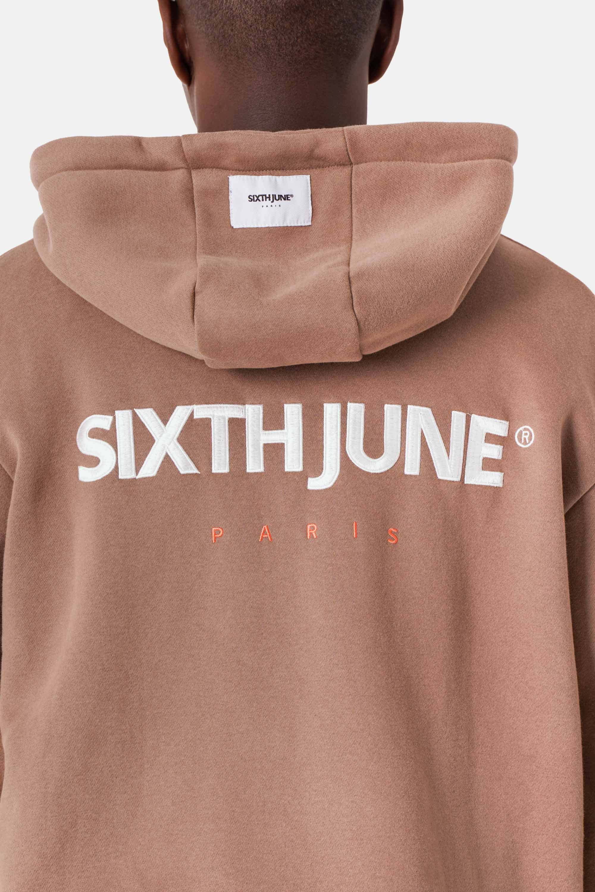 ESSENTIEL logo zipper hoodie - Image 3