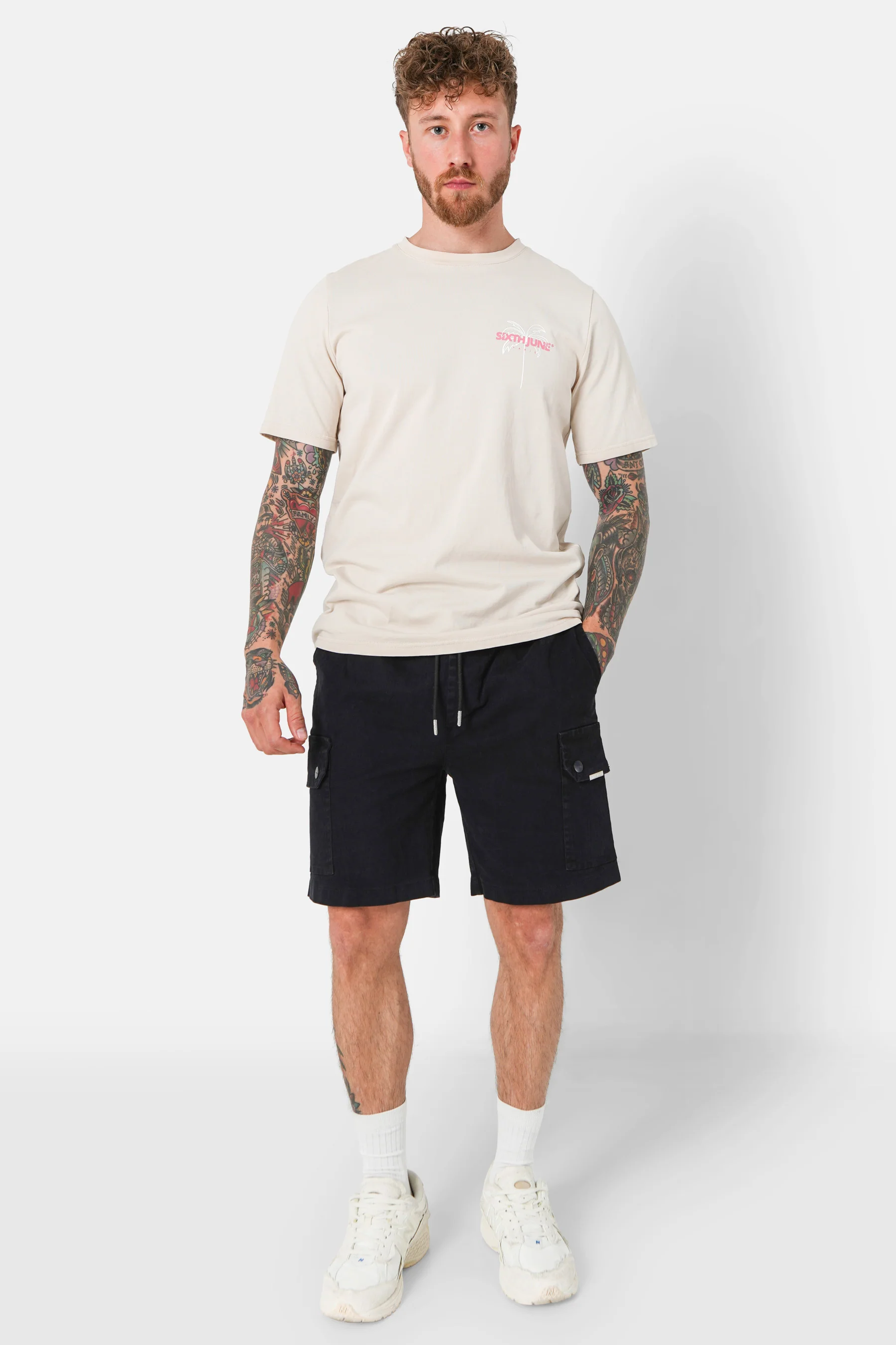 Short cargo cordon Noir - Image 2