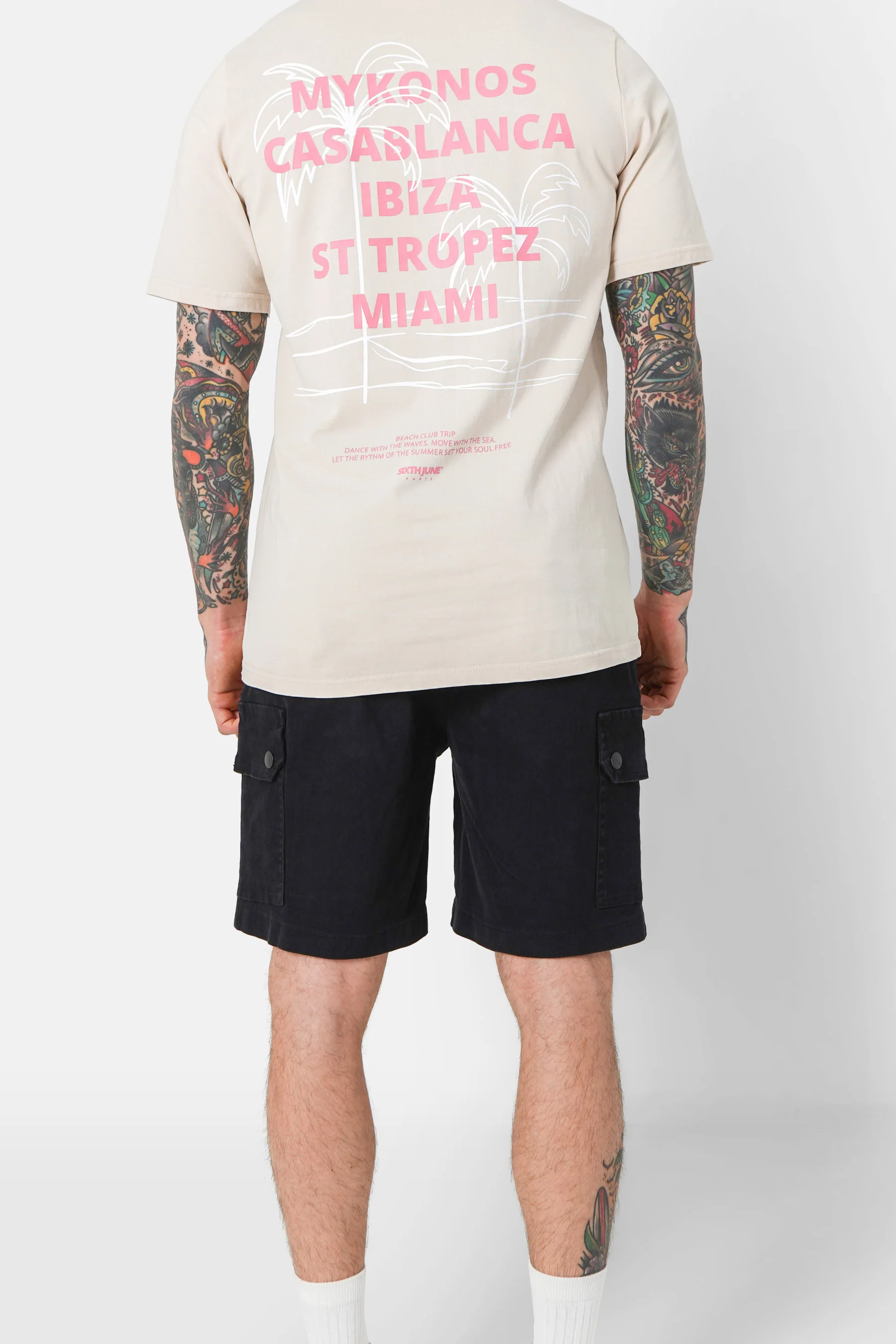 Short cargo cordon Noir - Image 5