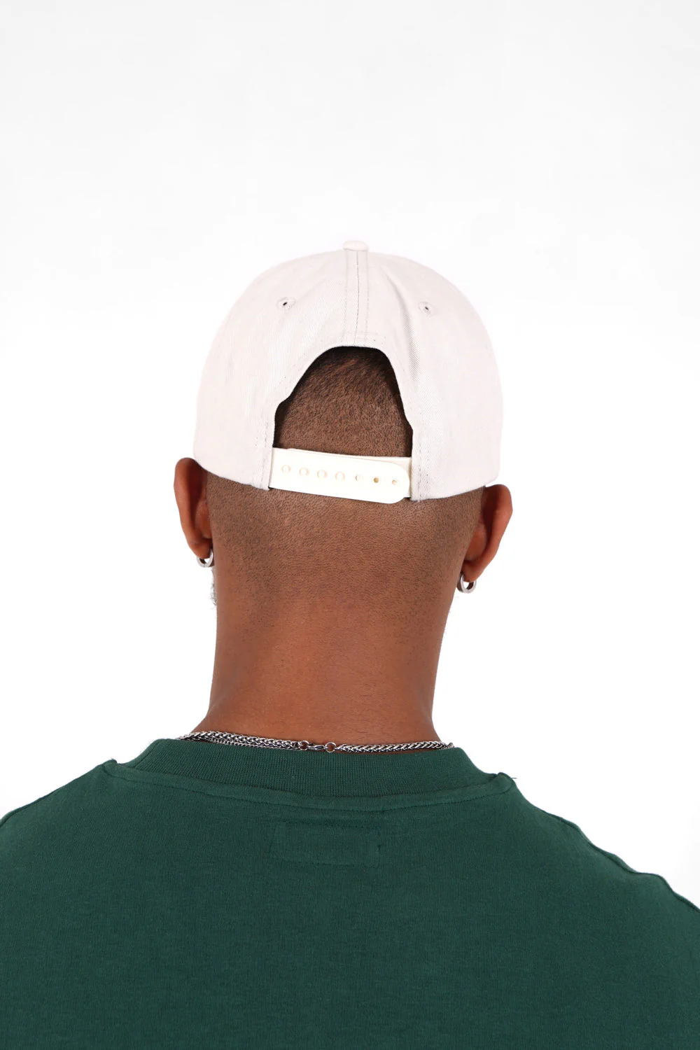 Casquette logo brodé Beige clair - Image 4