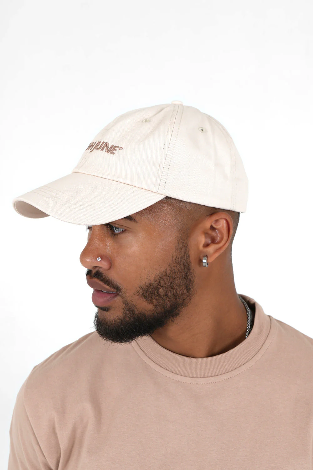 Casquette logo brodé Beige - Image 3