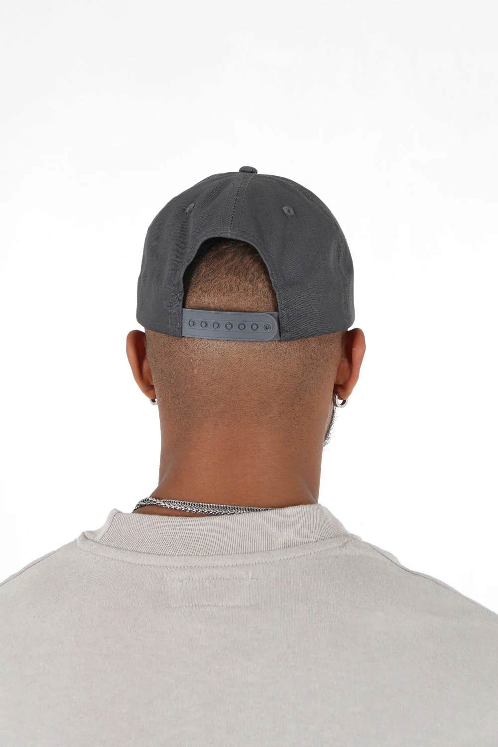 Casquette logo brodé Gris foncé - Image 4