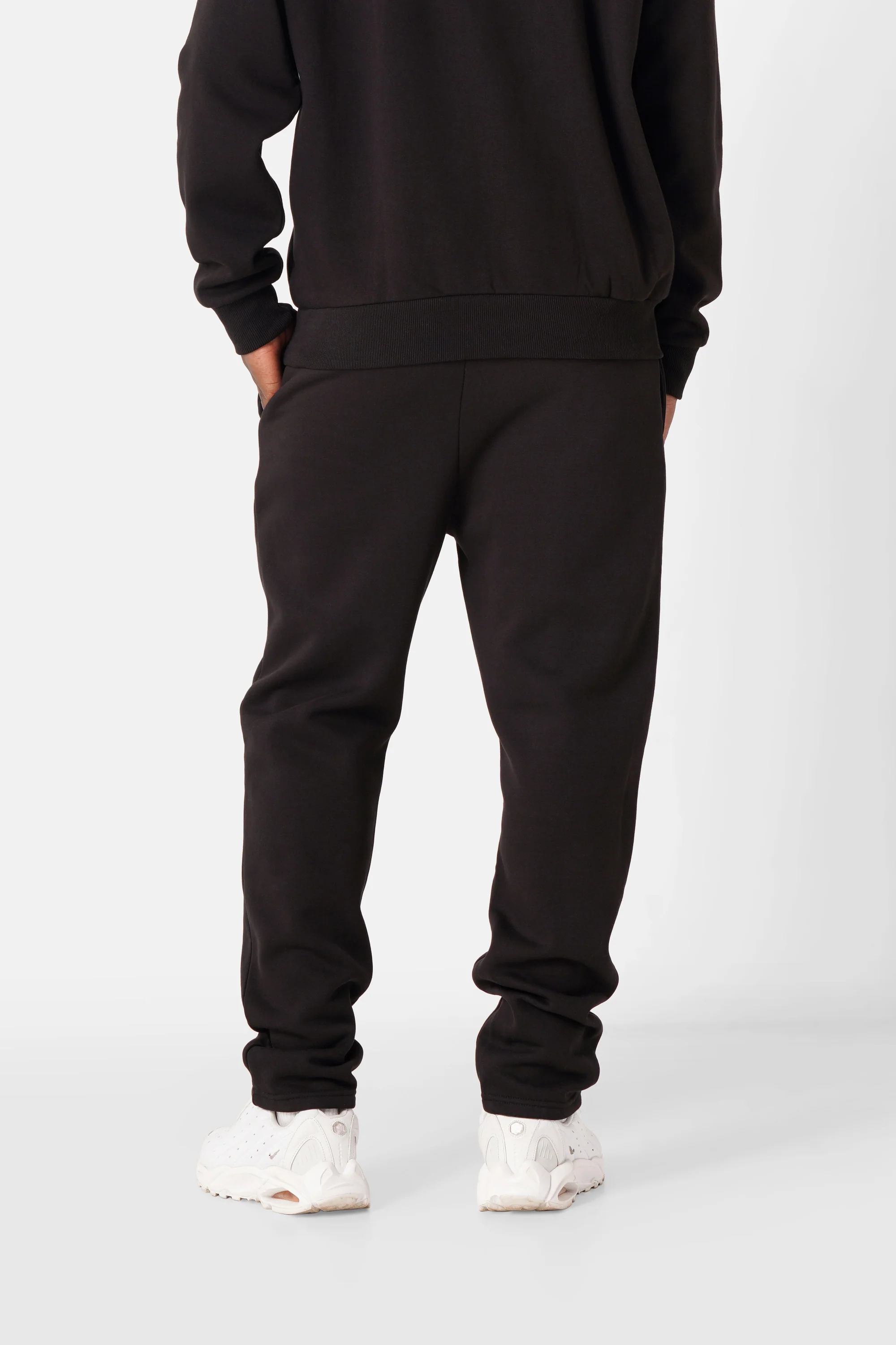 Jogging essentiel print logo Noir - Image 5