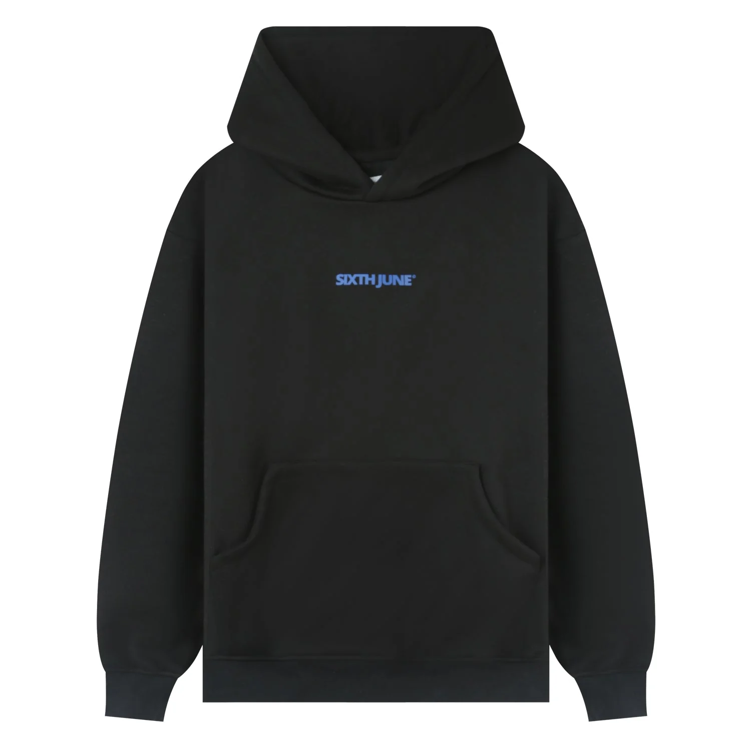 Sweatshirt capuche regard imprimé Noir - Image 7