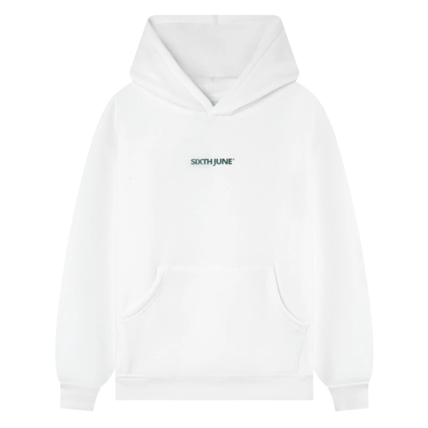 Sweatshirt capuche regard imprimé Blanc - Image 8