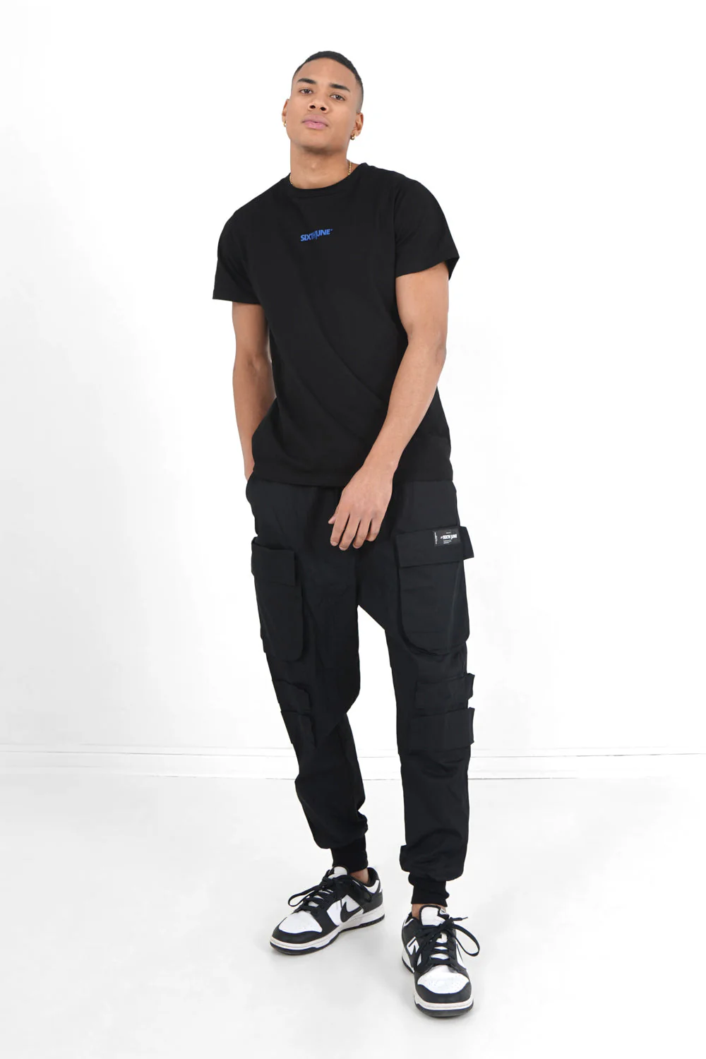 T-shirt regard imprimé Noir - Image 2