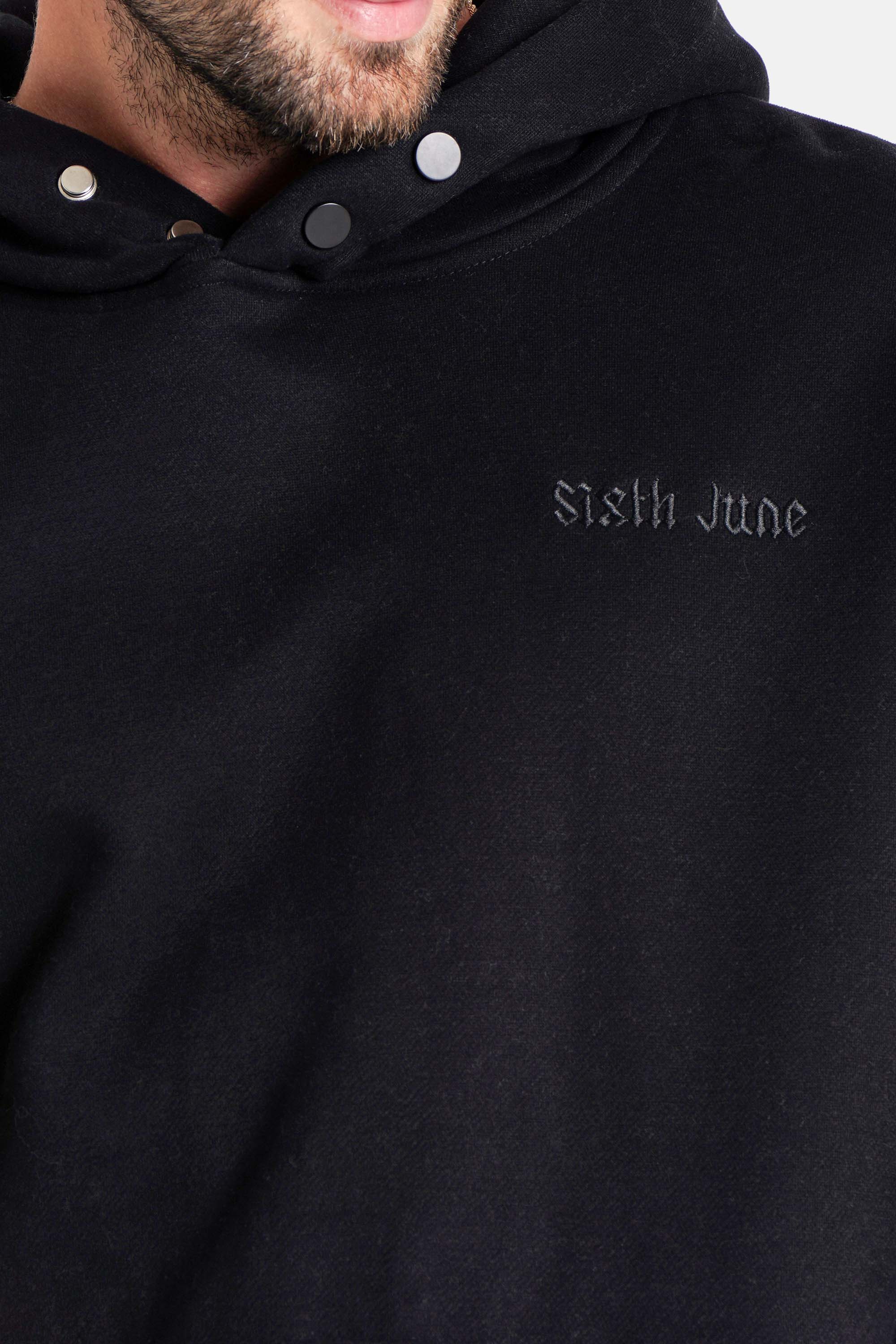 THE FEAR embroidery hoodie - Image 4