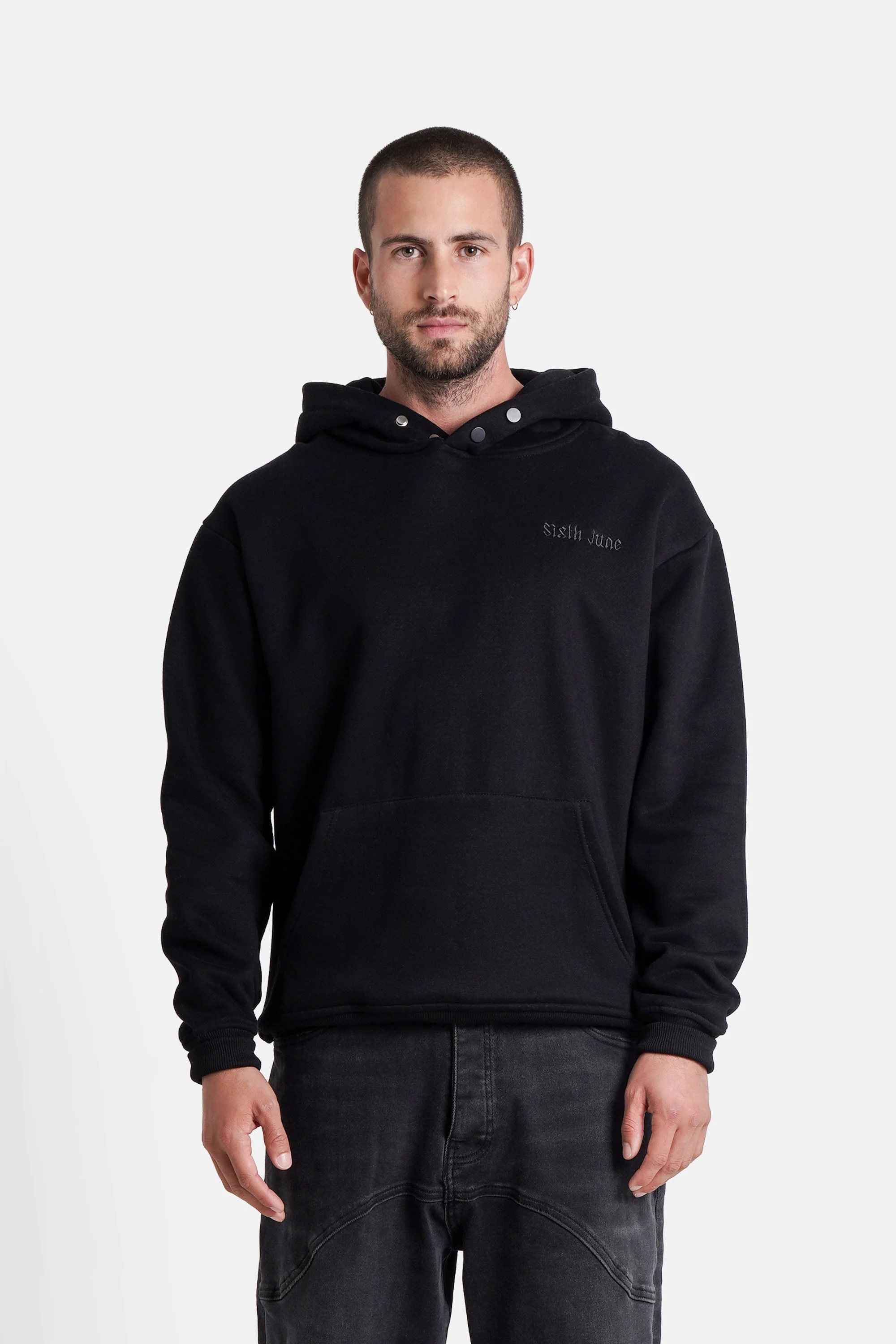 THE FEAR embroidery hoodie - Image 5
