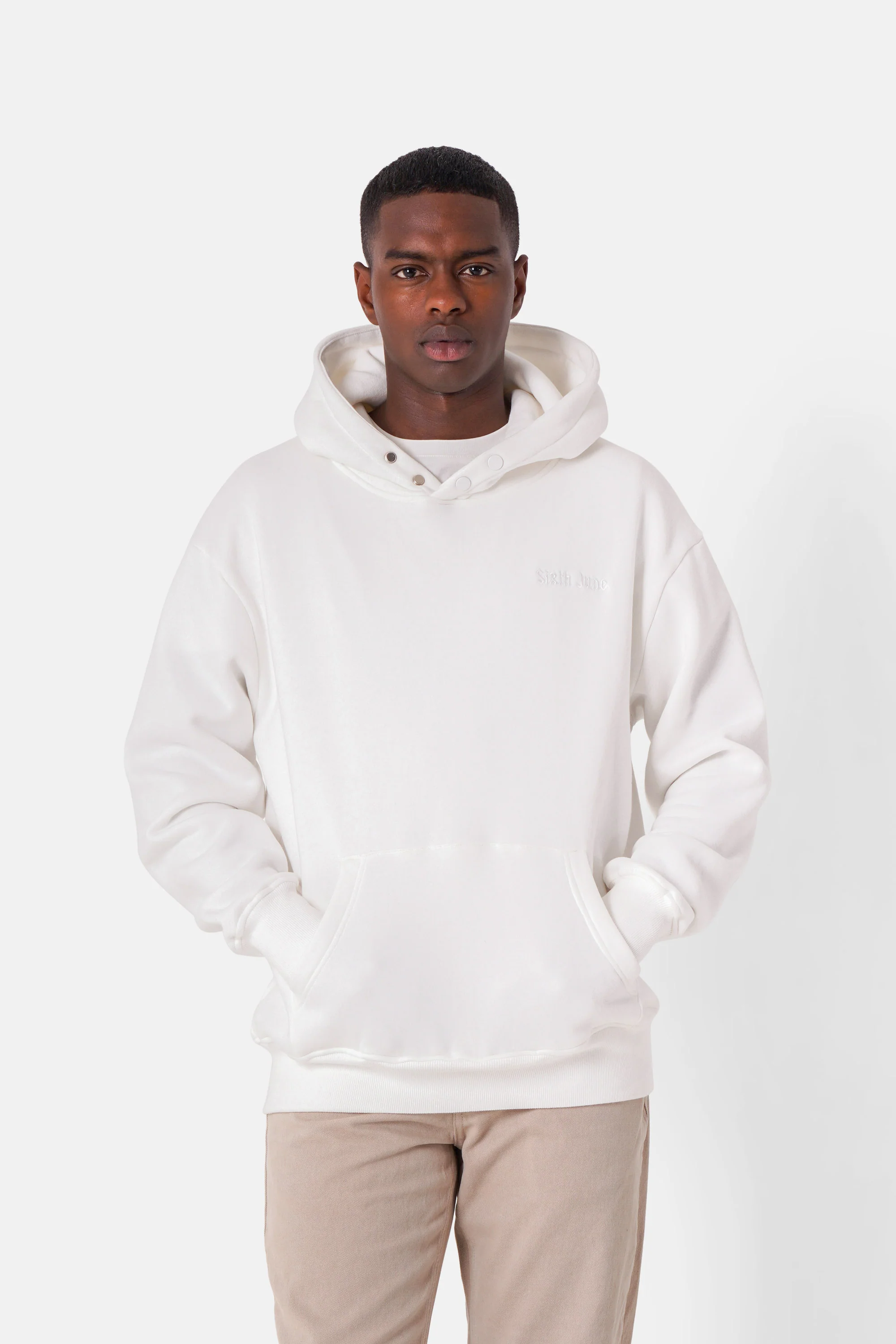 THE FEAR embroidery hoodie - Image 5