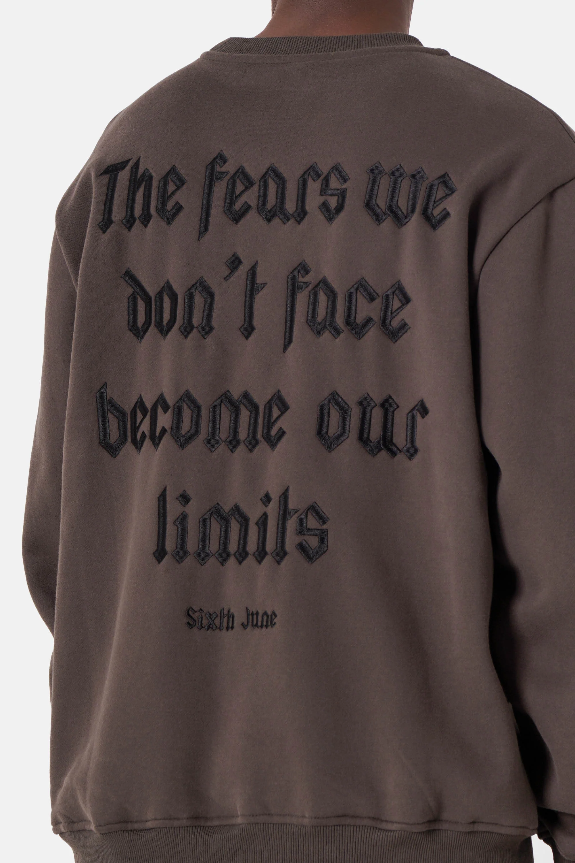 THE FEAR print sweatshirt - Image 3