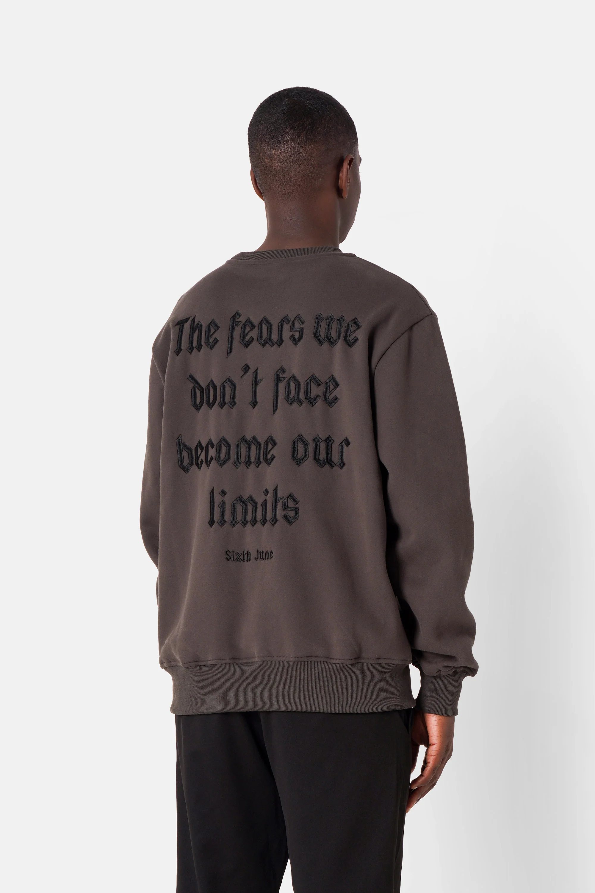 THE FEAR print sweatshirt - Image 5