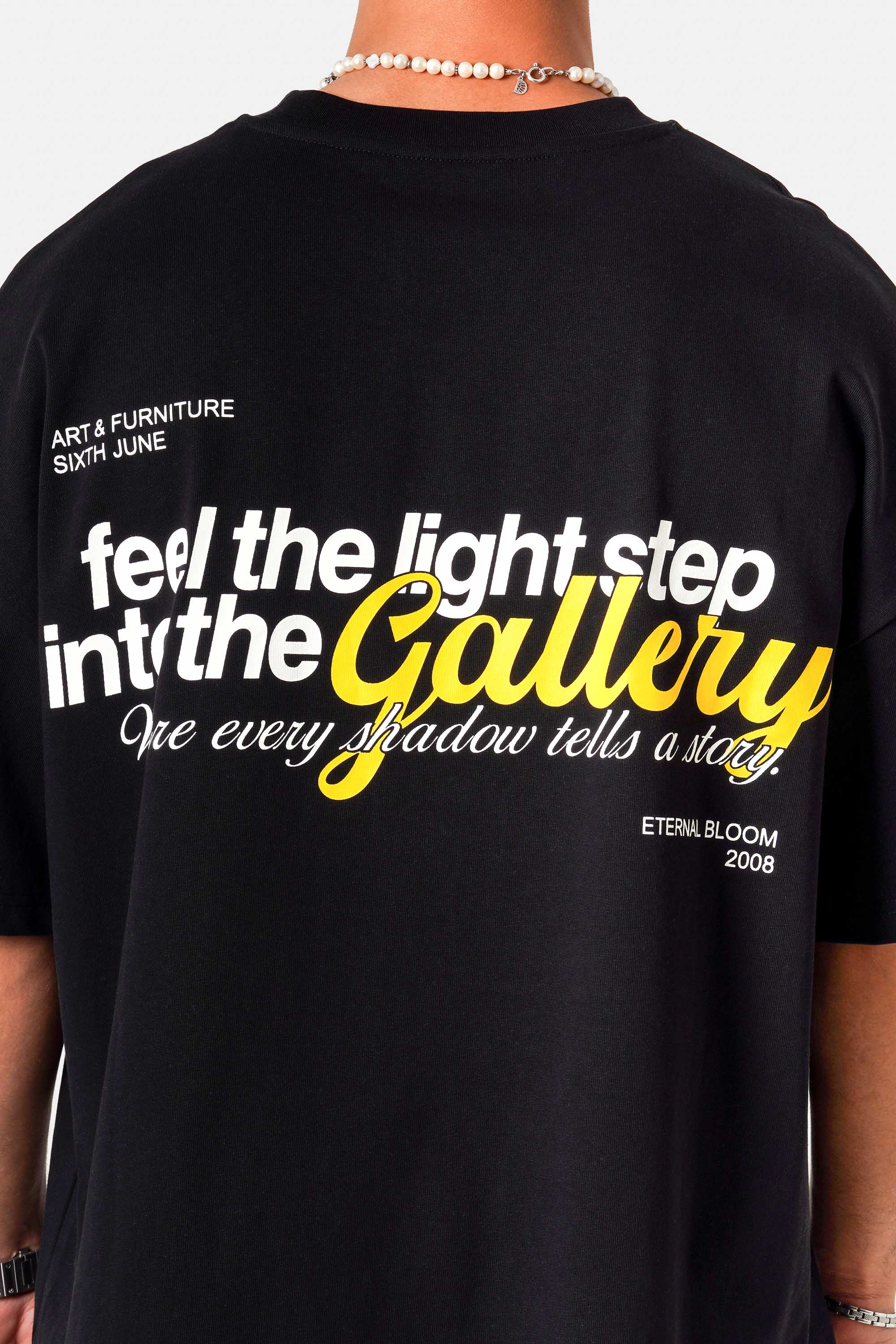 GALLERY back print s/s t-shirt - Image 3