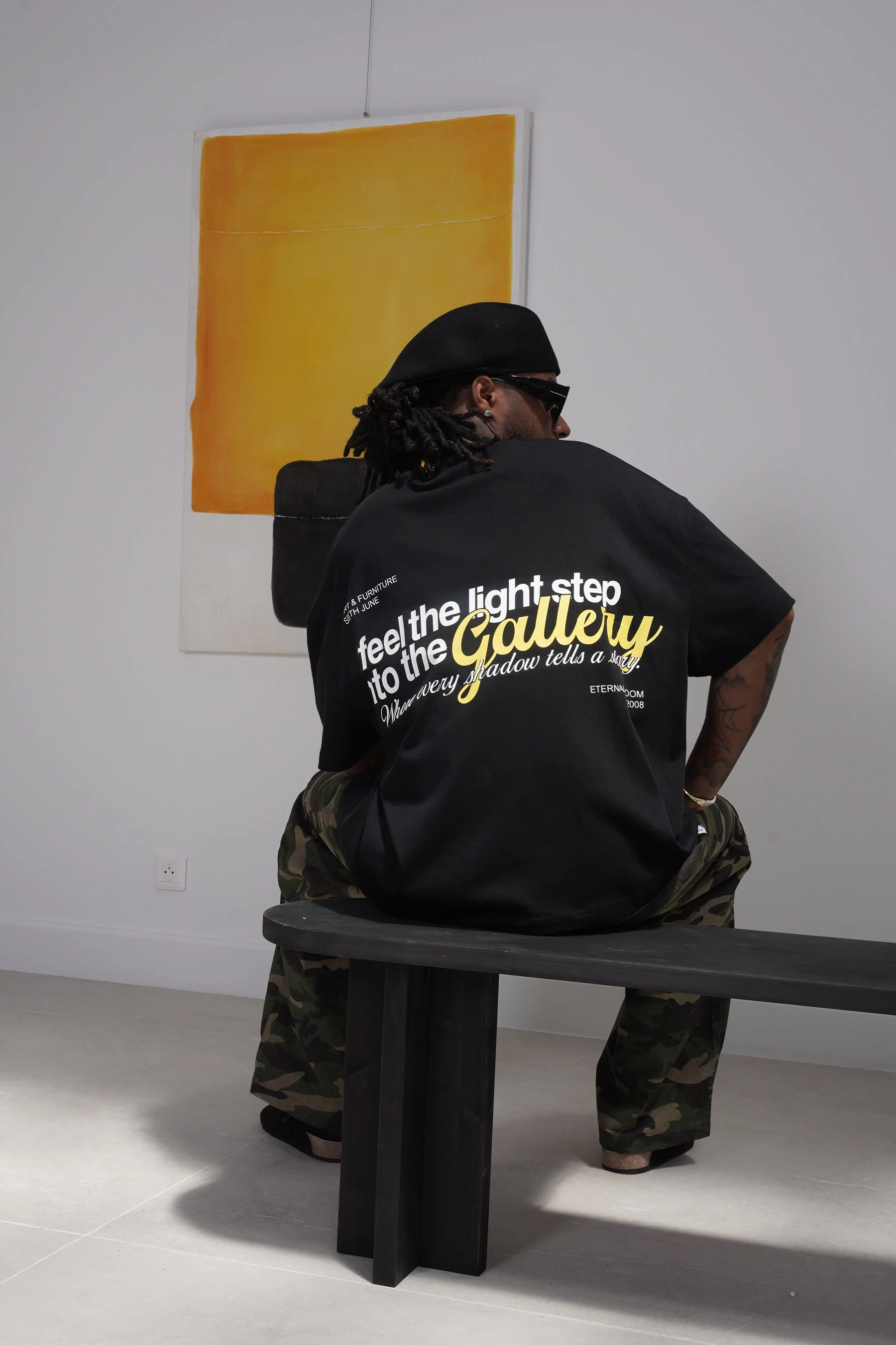 GALLERY back print s/s t-shirt - Image 6