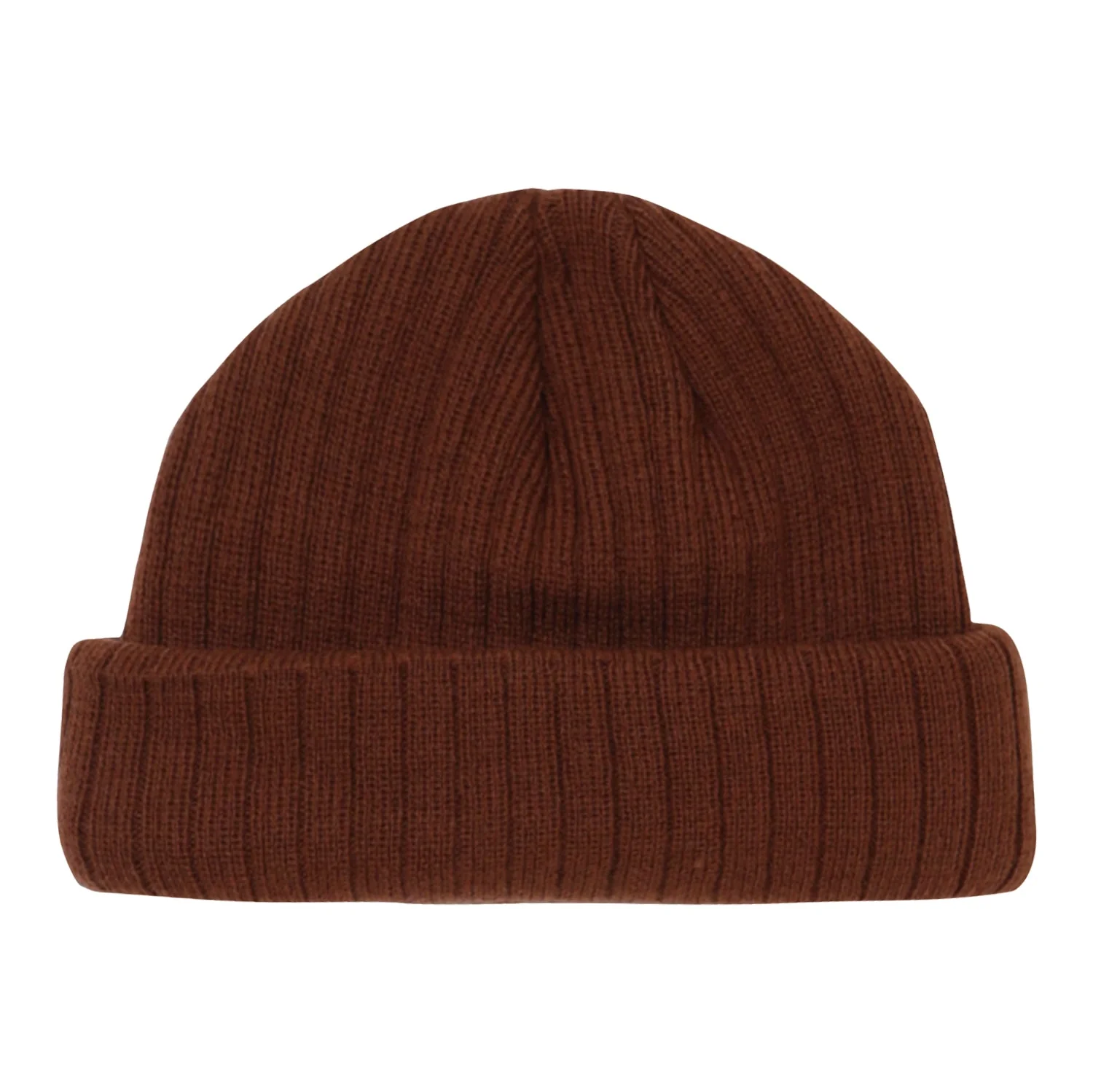 Bonnet fisherman côtelé Marron - Image 5