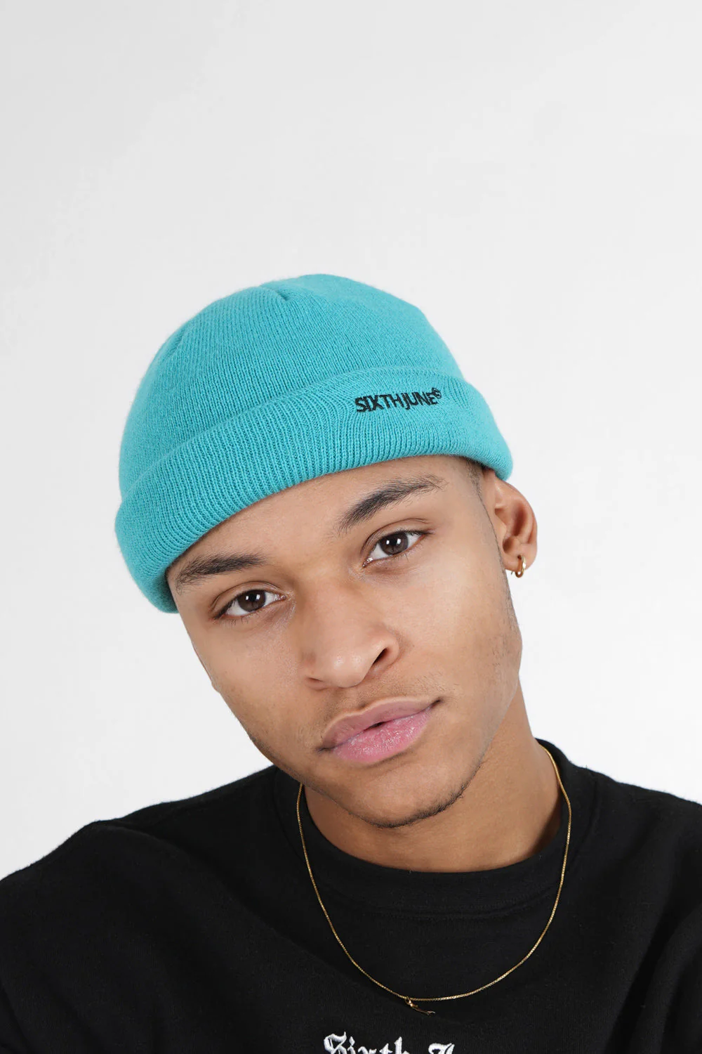 Bonnet fisherman logo Vert clair - Image 2