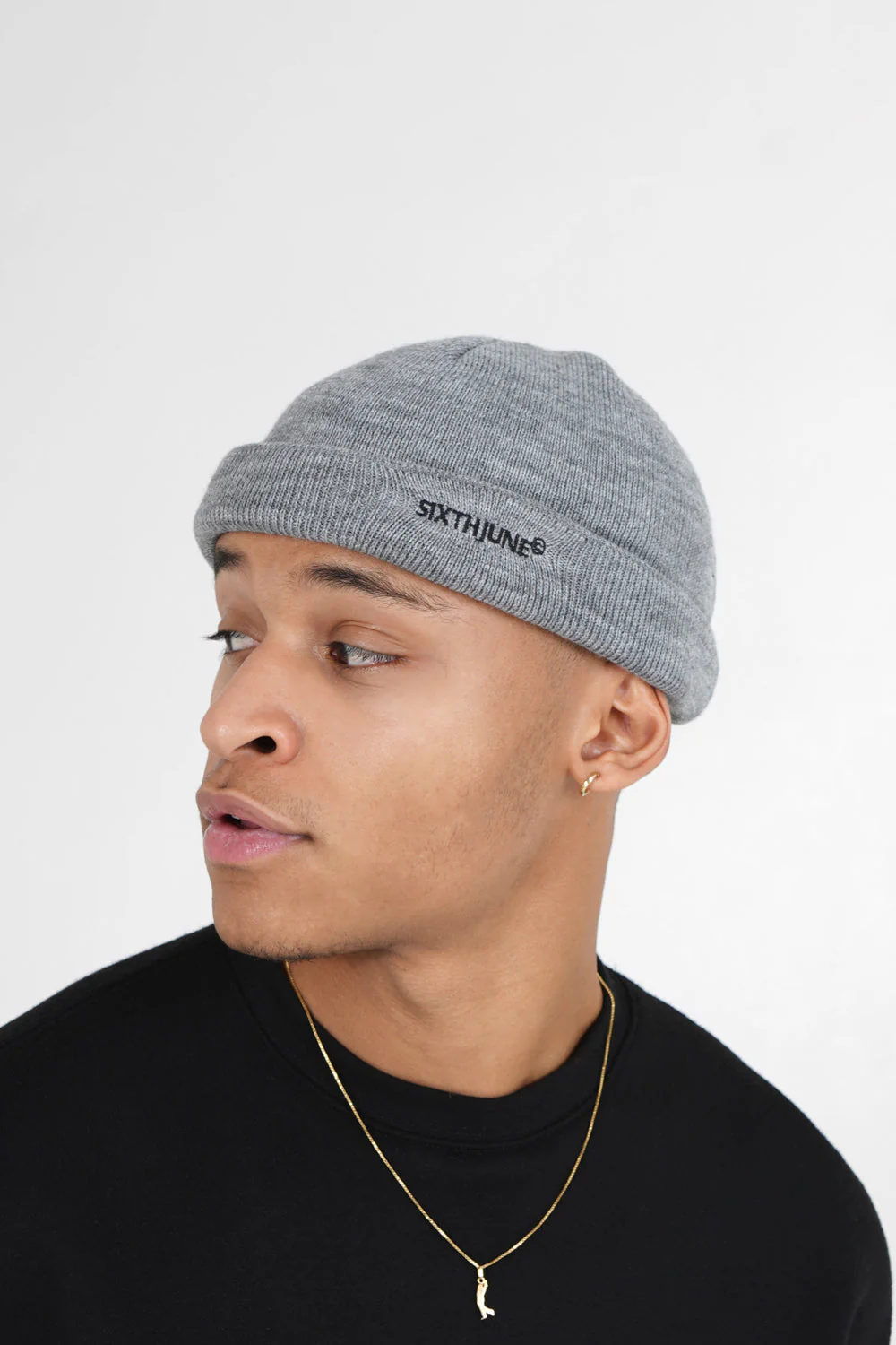 Bonnet fisherman logo Gris - Image 3