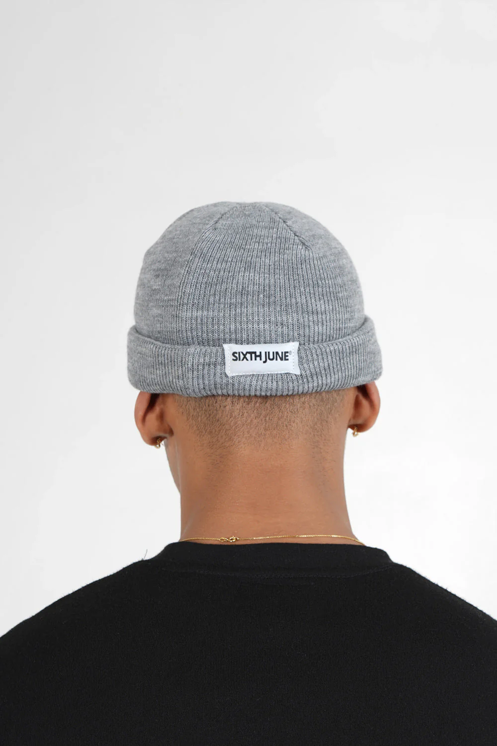 Bonnet fisherman logo Gris - Image 4