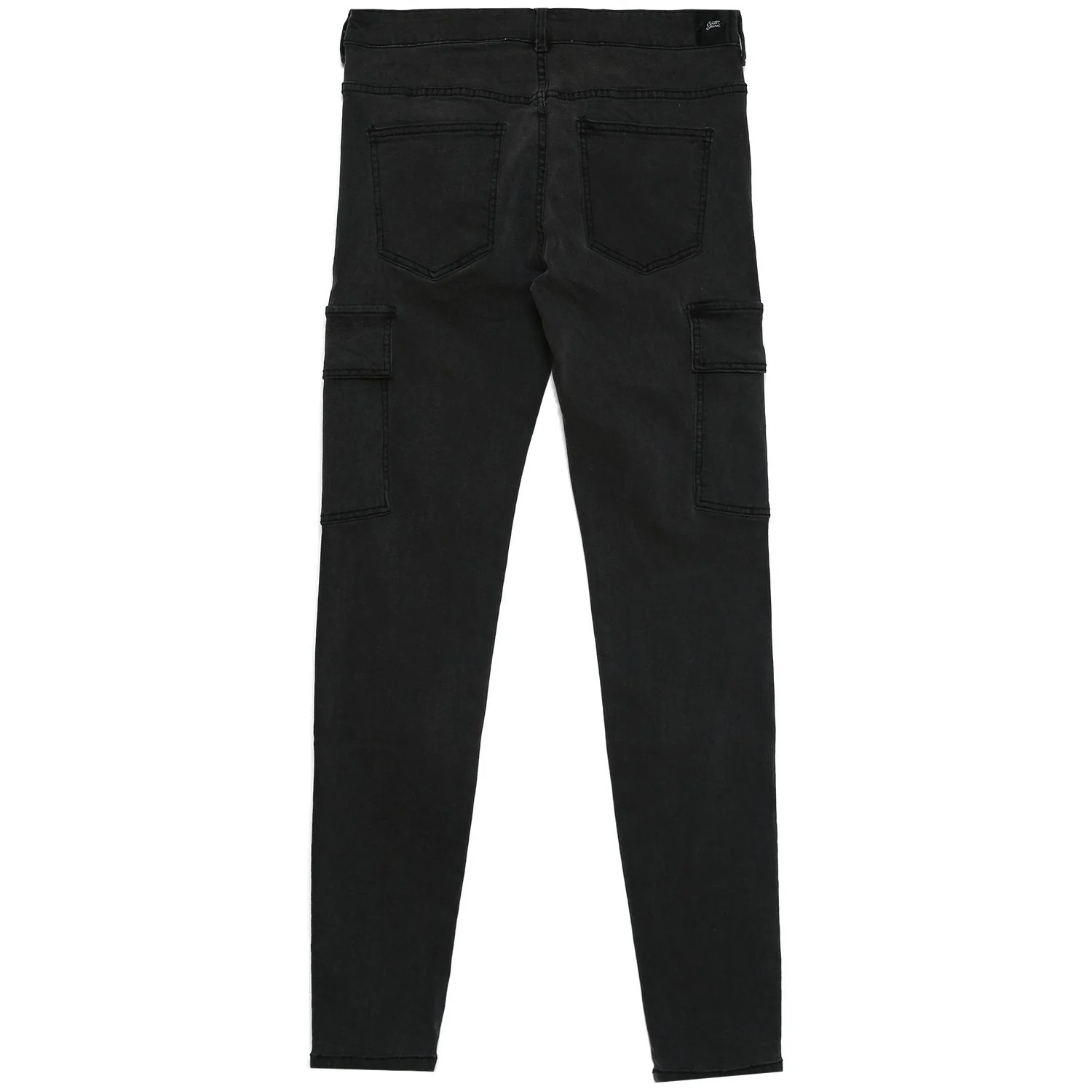 Jean cargo souple skinny Gris foncé - Image 7