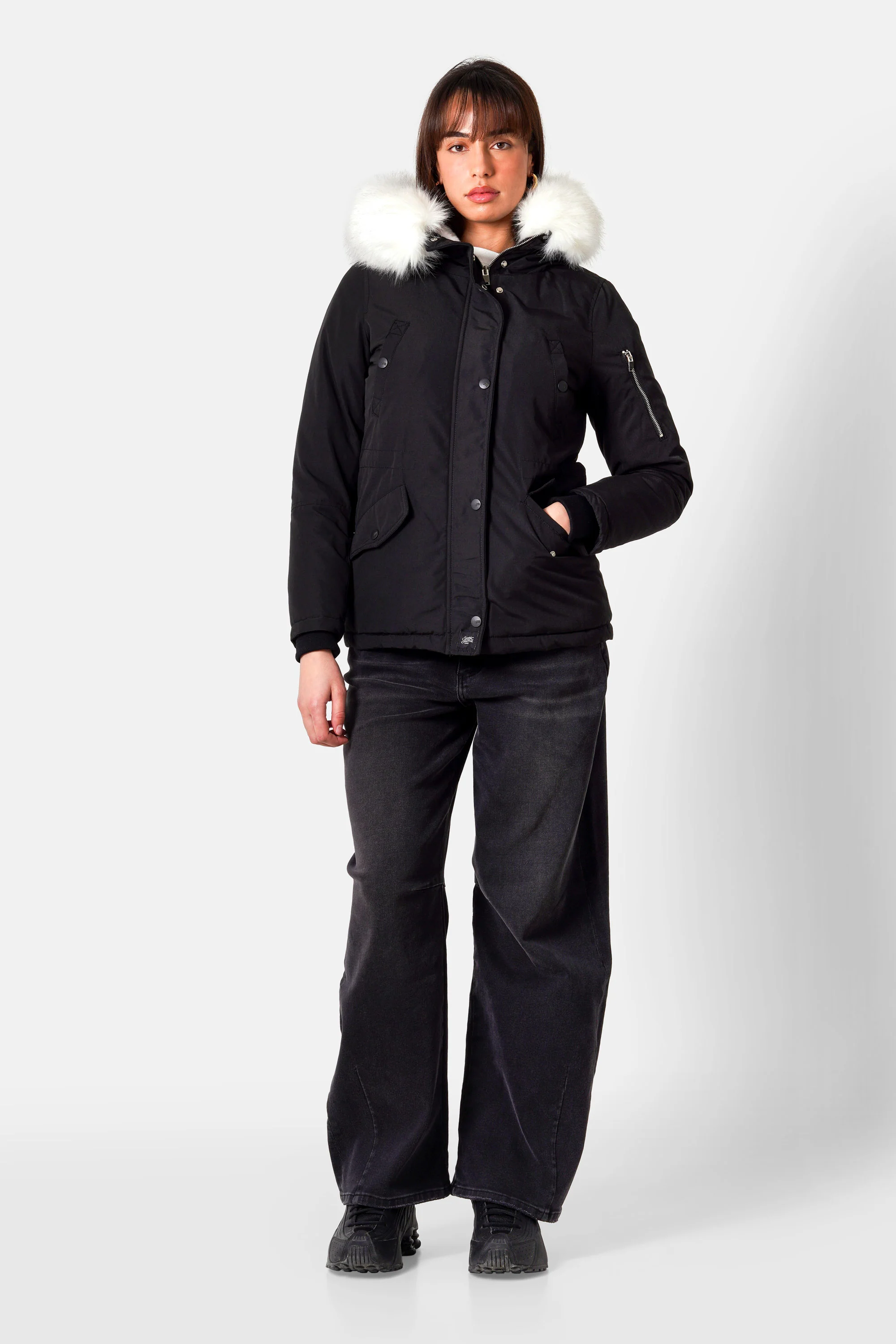 BIG FUR pocket parka - Image 2