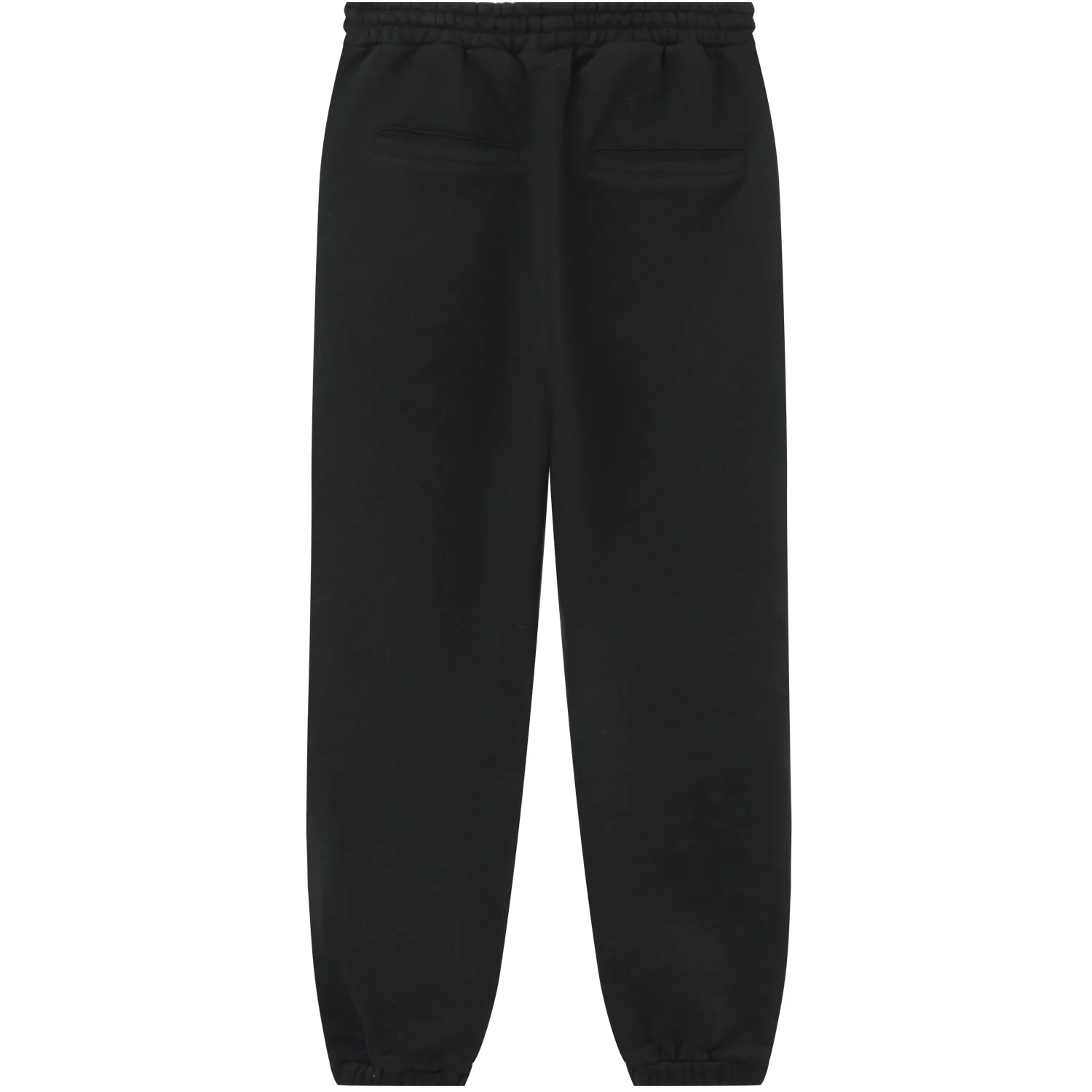 Jogging molletonné surpiqûres Noir - Image 6