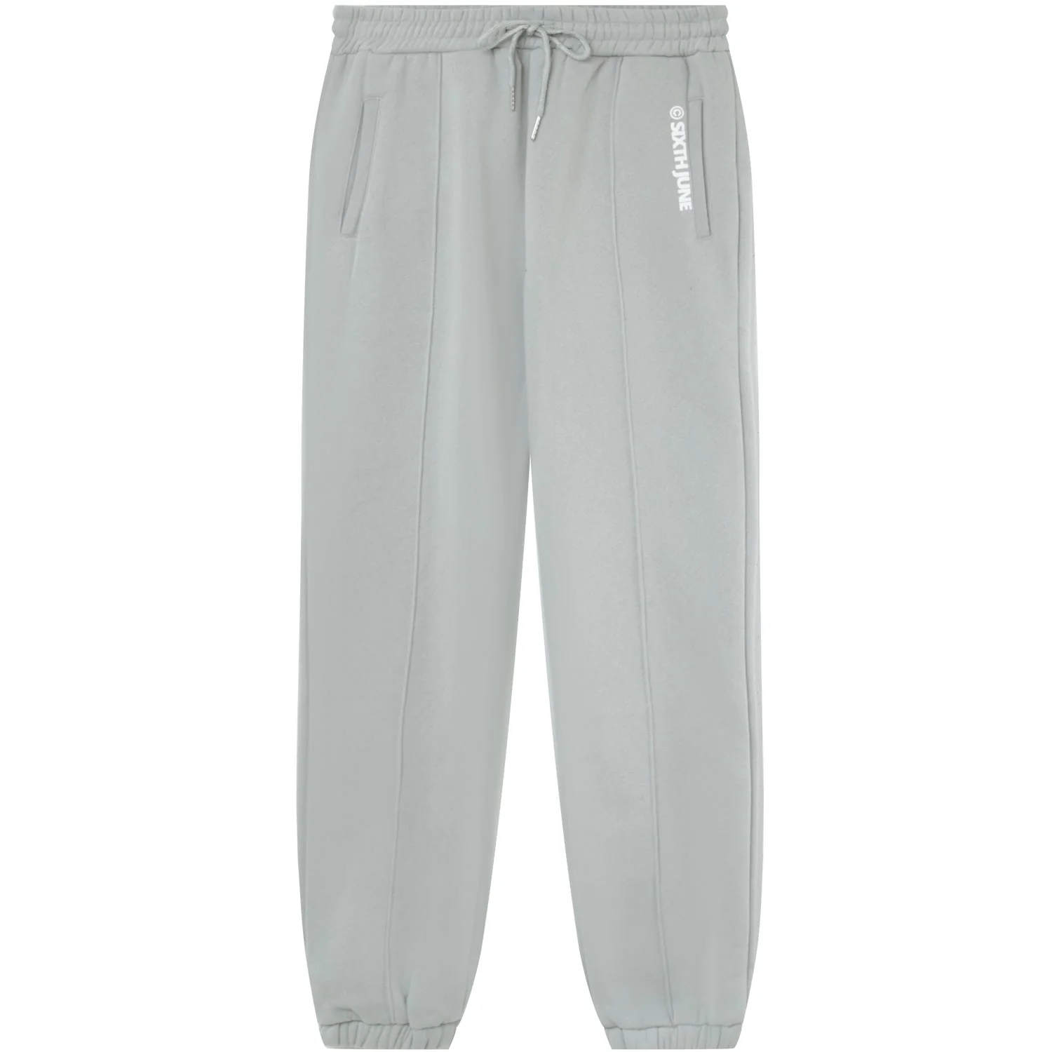 Jogging molletonné surpiqûres Gris - Image 6