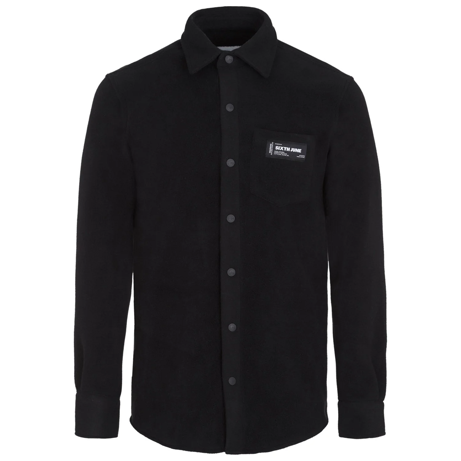 Chemise polaire poche Noir - Image 6