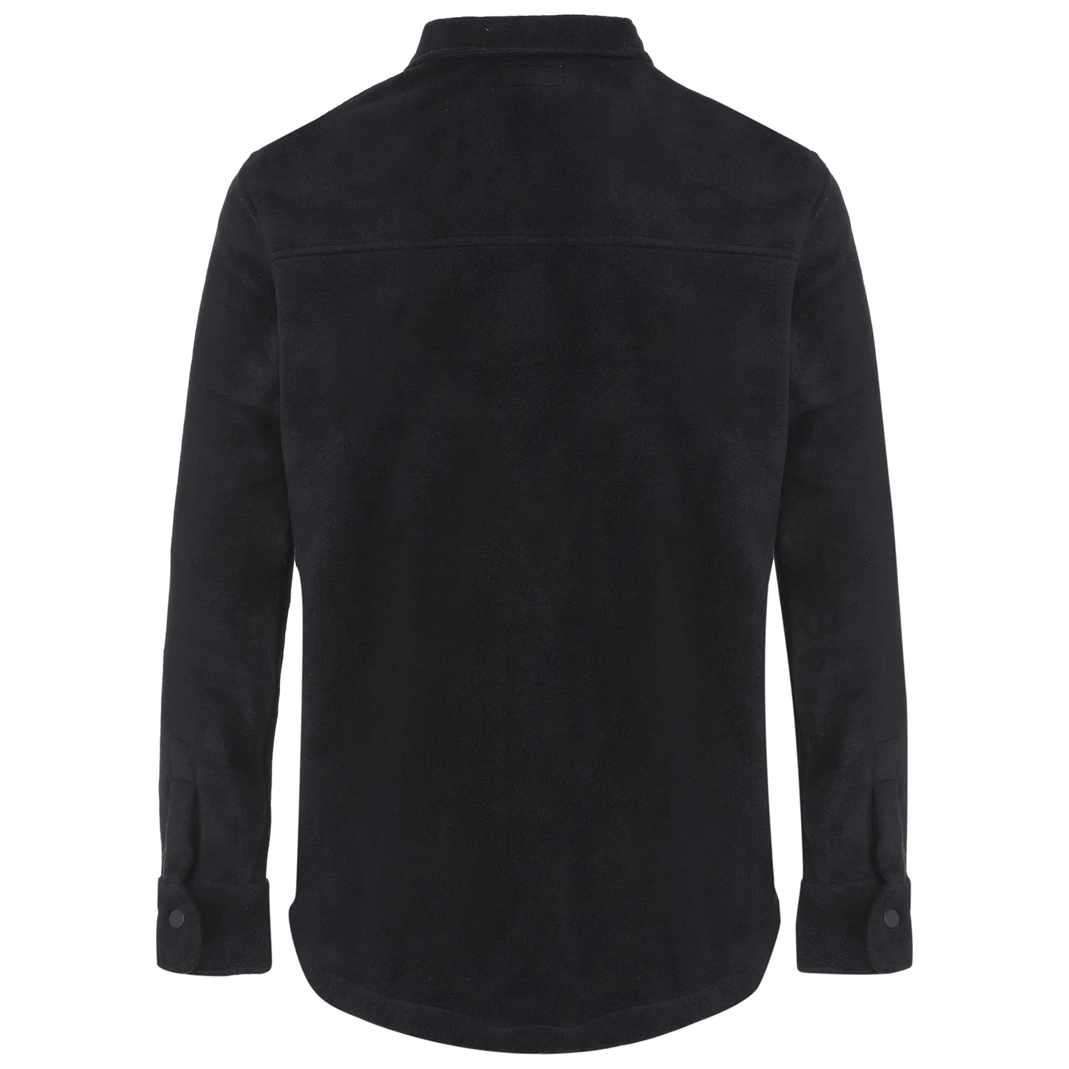 Surchemise polaire boutons Noir - Image 7