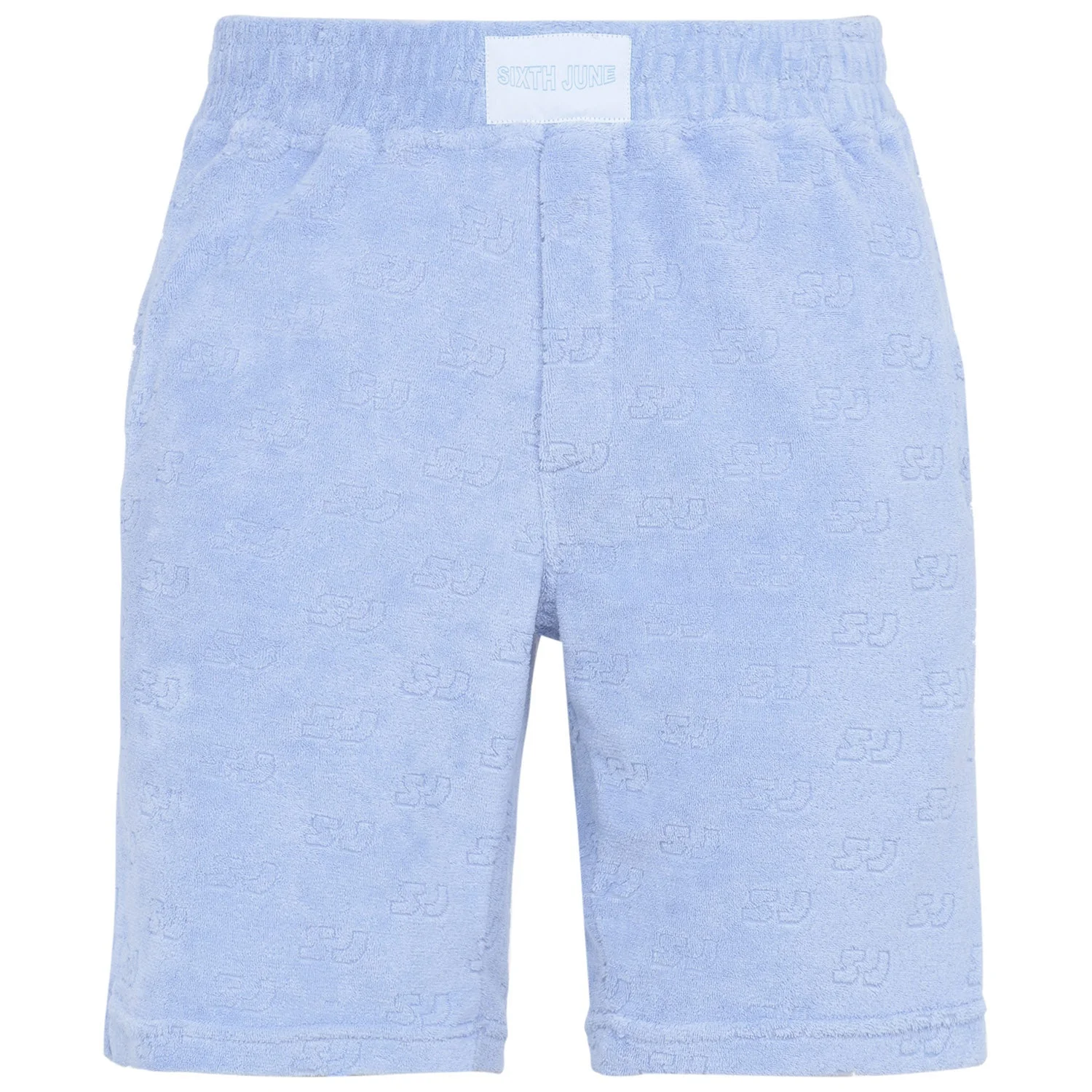 Short towel monogramme Bleu clair - Image 6