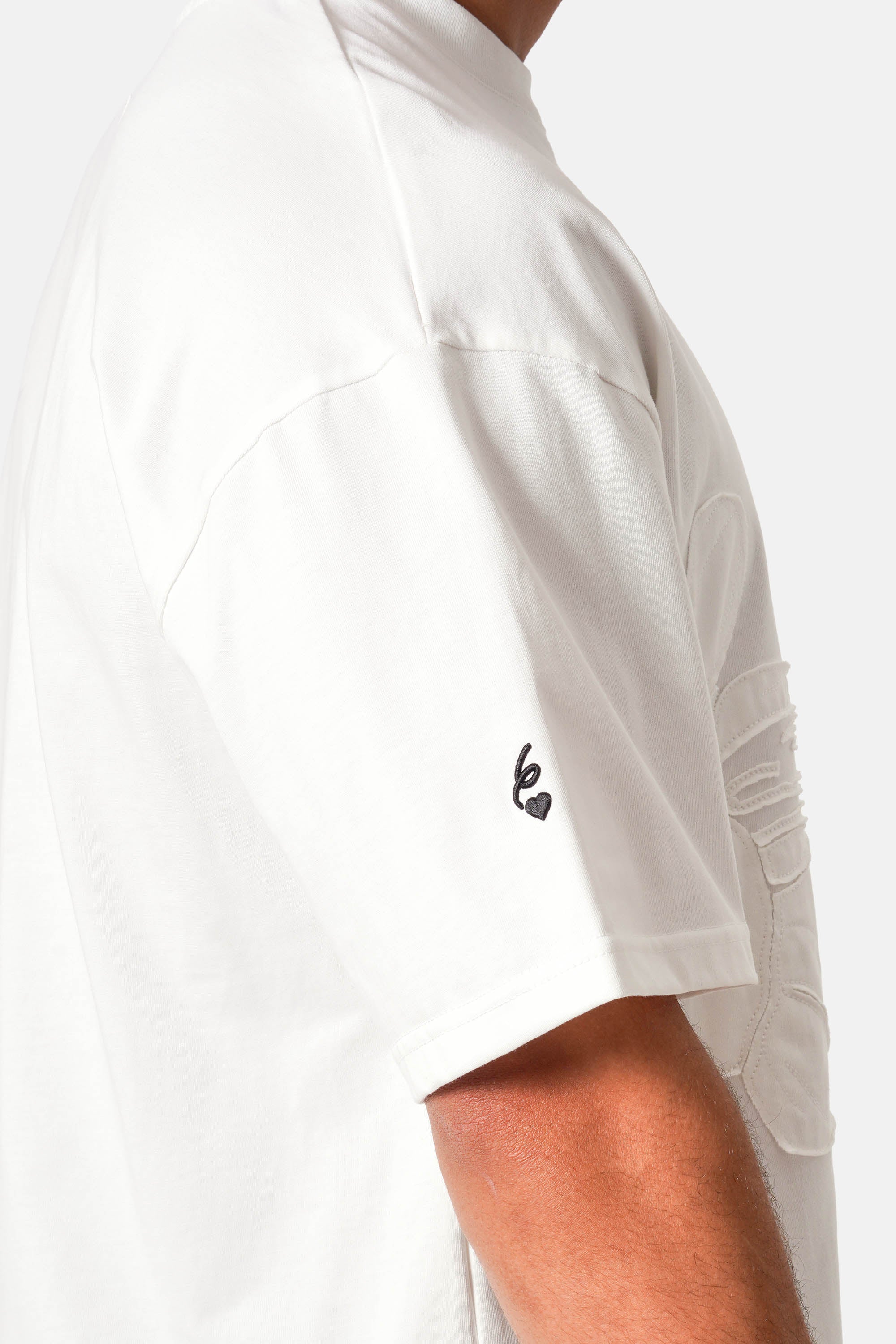 FLOWER embroidery s/s t-shirt - Image 4
